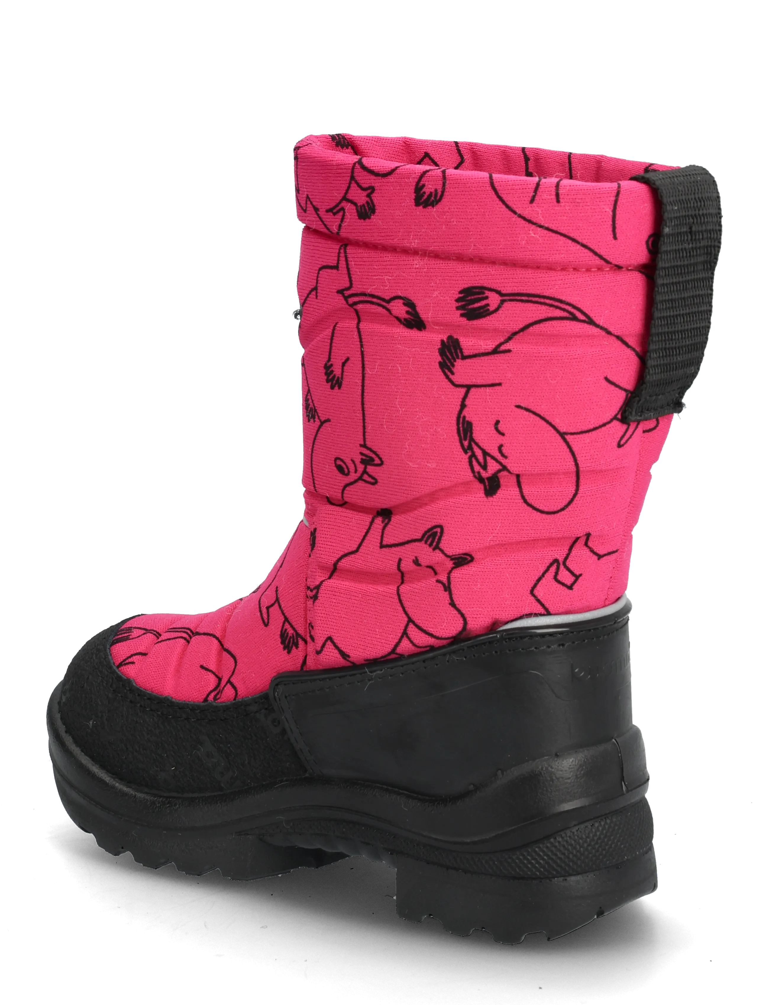 Kuoma - Putkivarsi wool - ziemas zābaki - pinkmoomintroll - 2