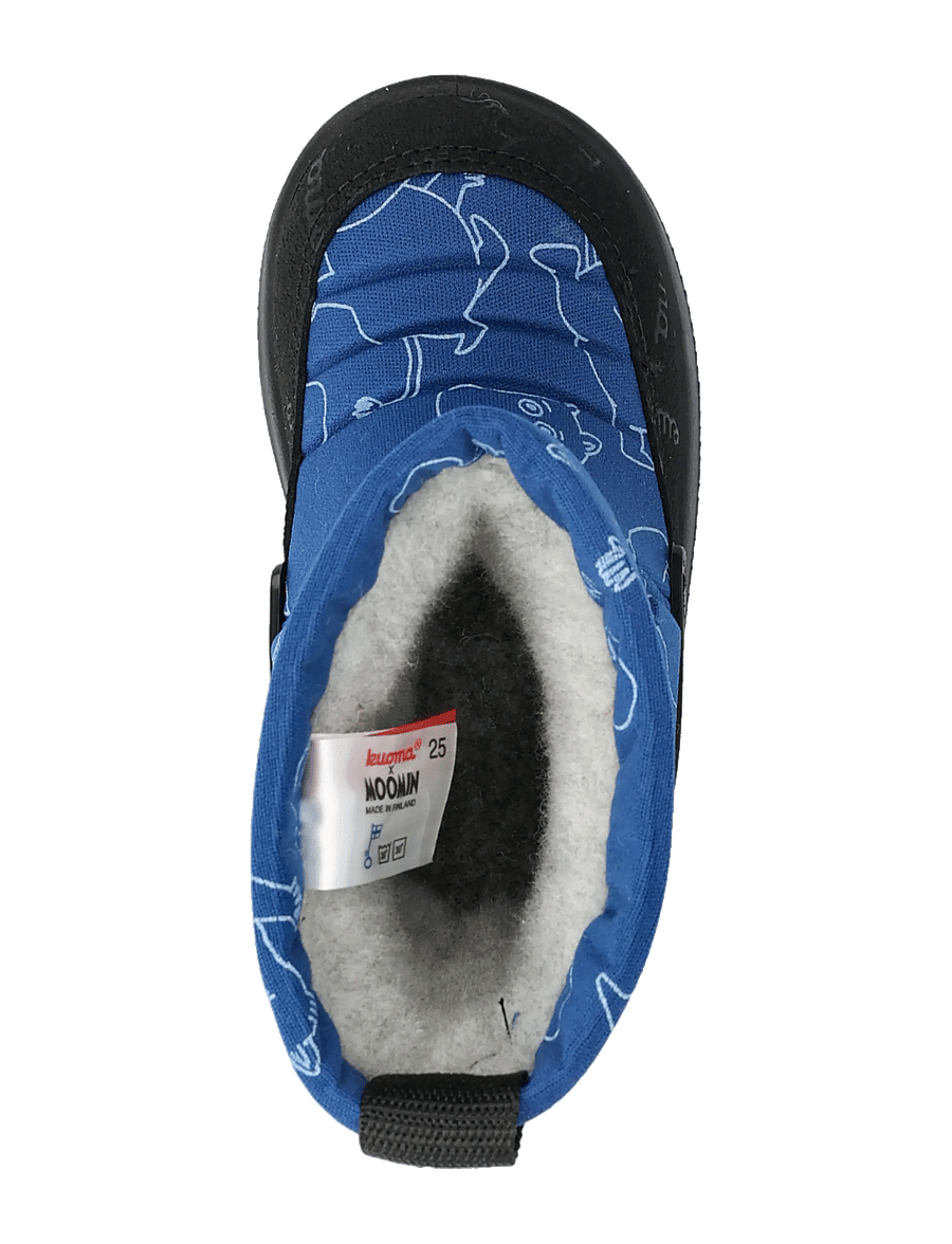 Kuoma - Putkivarsi wool - vinterstövlar - sky blue moomintroll - 3
