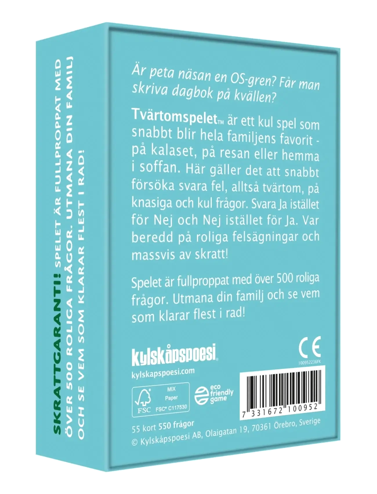 Kylskåpspoesi - Tvärtomspelet - FAMILJ - spel & pussel - multi coloured - 1