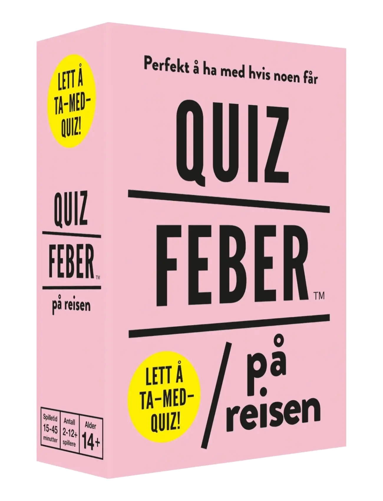 Kylskåpspoesi Quizfeber På reisen - Spill & Puslespill - MULTI COLOURED / pink/rose