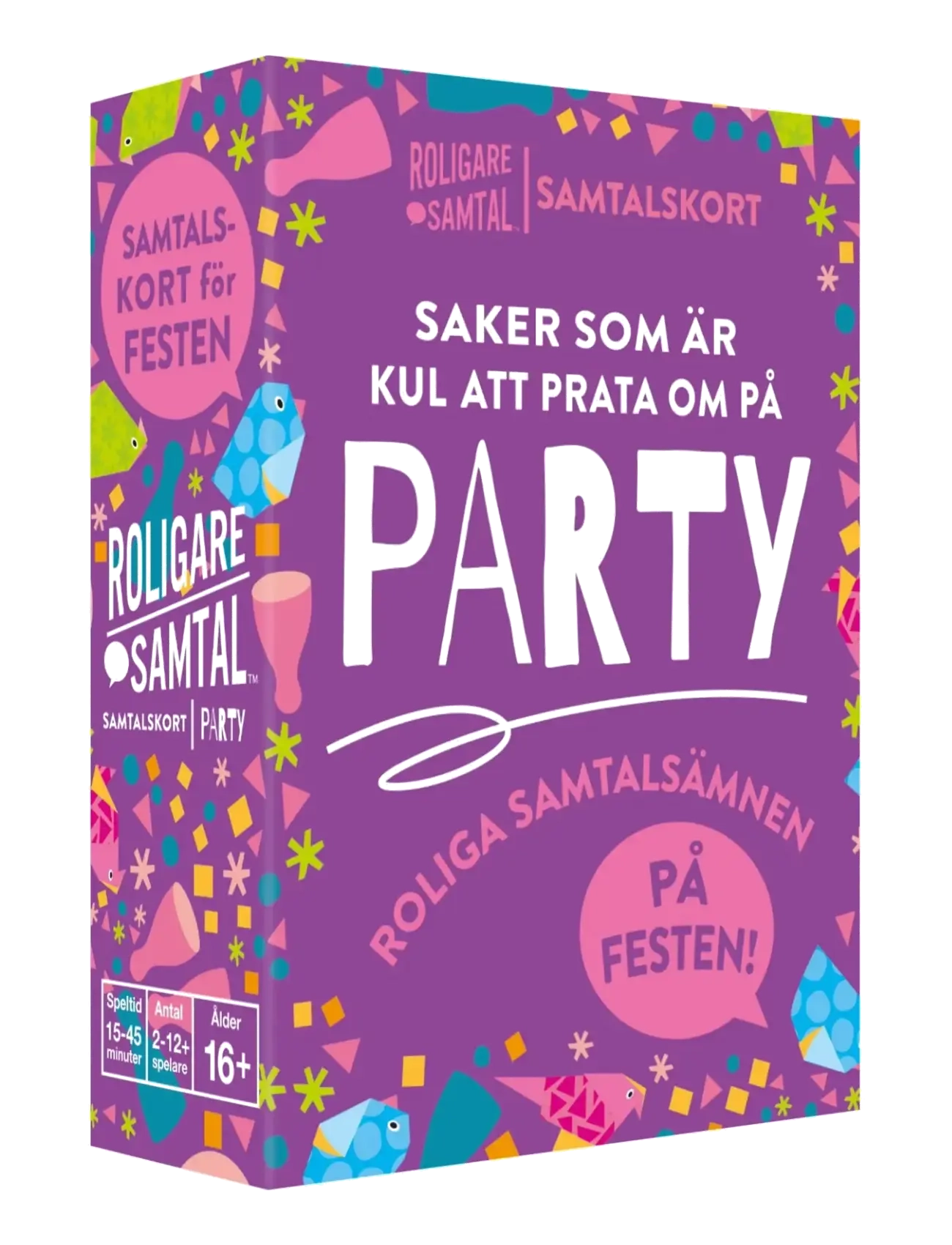 Kylskåpspoesi Roligare Samtal - Party - Kylskåpspoesi - MULTI COLOURED / multi