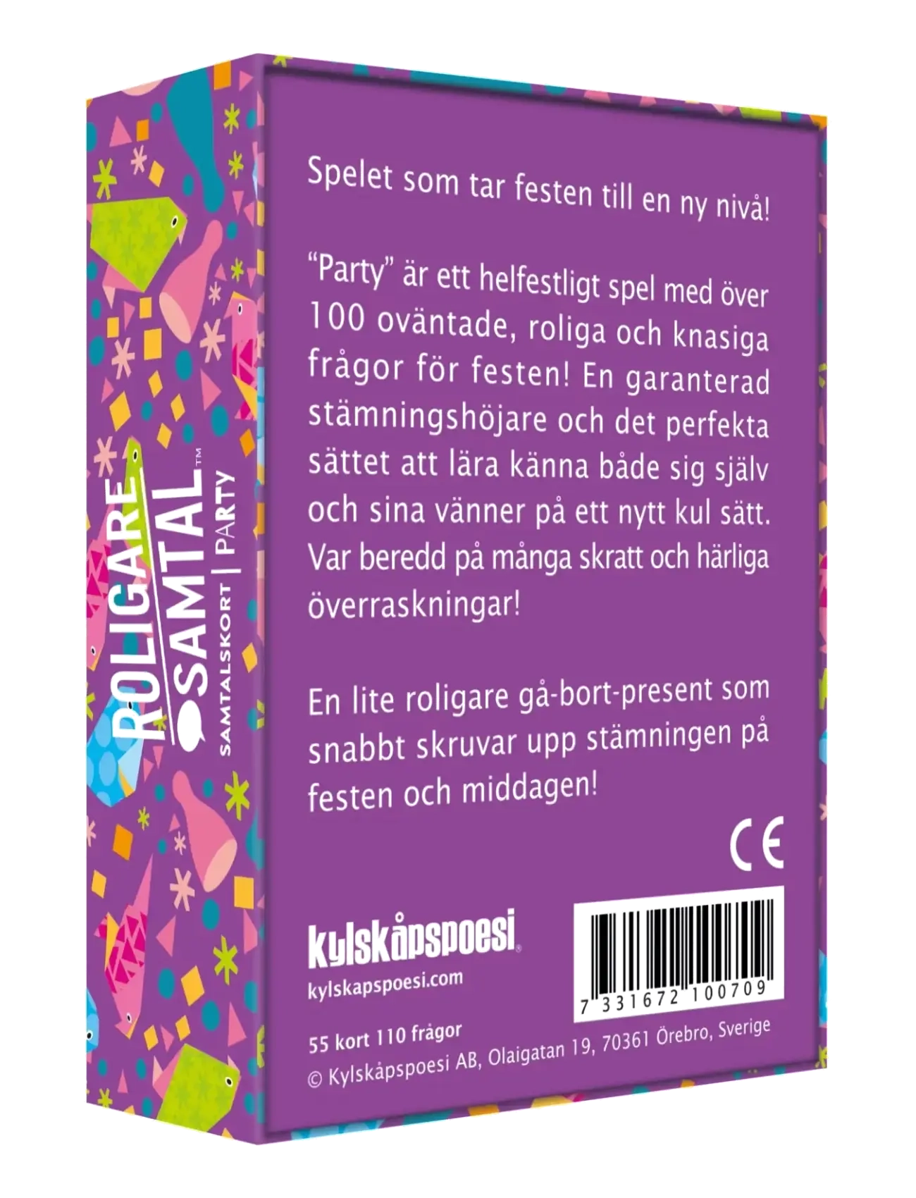 Kylskåpspoesi - Roligare Samtal - Party - multi coloured - 1