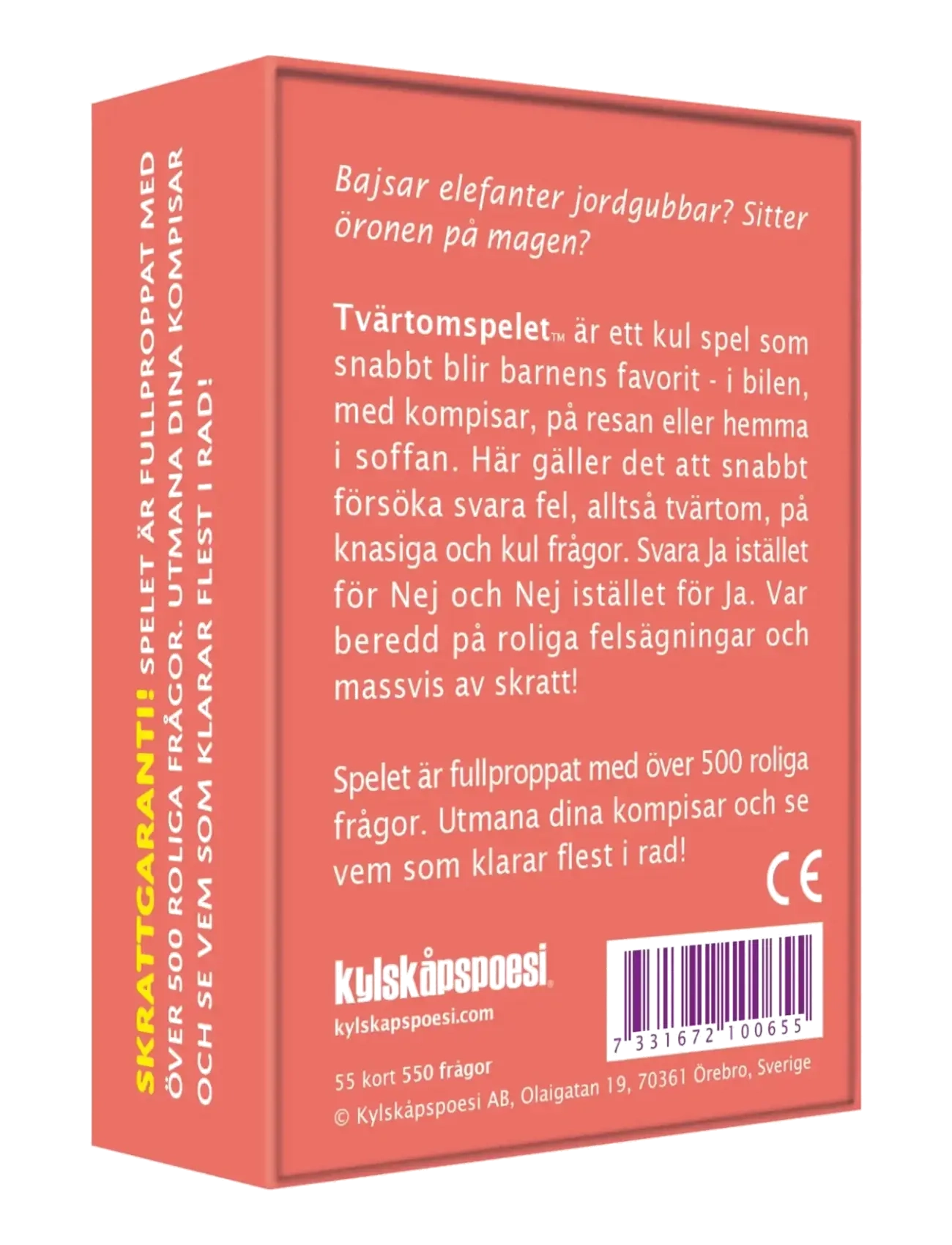 Kylskåpspoesi - Tvärtomspelet - multi coloured - 1