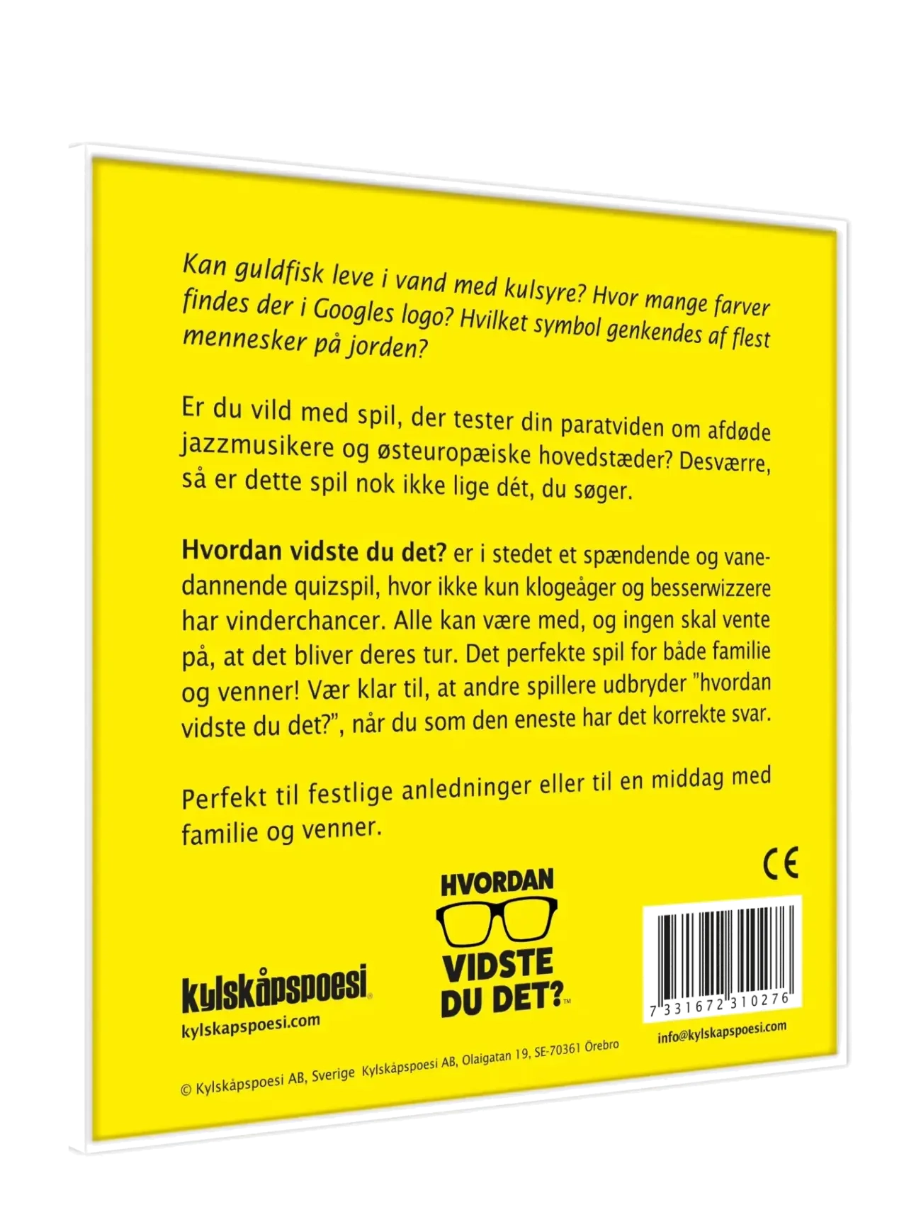 Kylskåpspoesi - Hvordan vidste du det? - multi coloured - 2