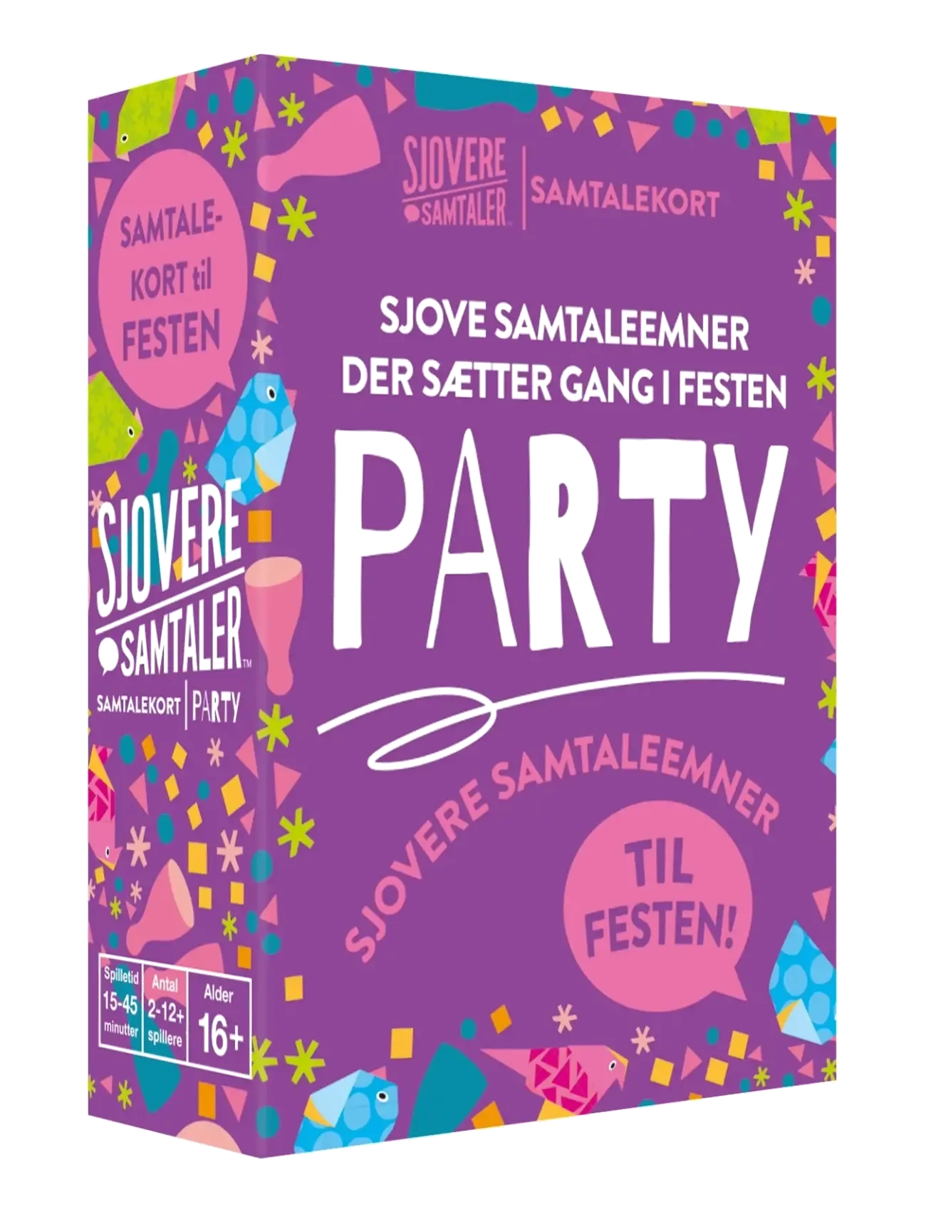 Kylskåpspoesi Sjovere samtaler - PARTY - Kylskåpspoesi - MULTI COLOURED / multi