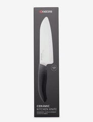 Kyocera - Kyocera ceramic Santoku knife 16cm - santokuknive - black - 0