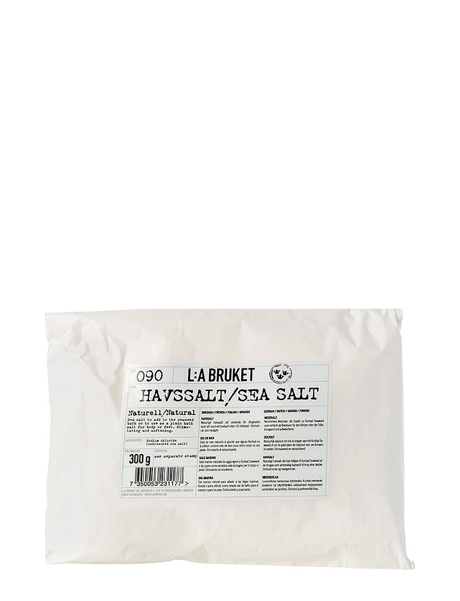L:a Bruket - 090 Sea Salt - skrub & exfoliering - krop - clear - 0