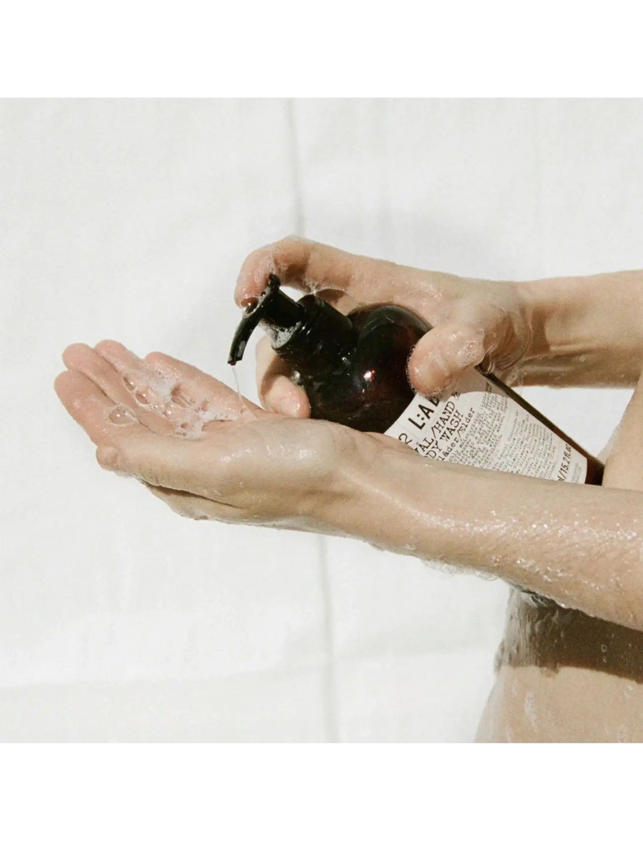 L:a Bruket - 094 Refill Hand & Body Wash Sage/Rosemary/Lavender - shower gel & bruseolier - clear - 3