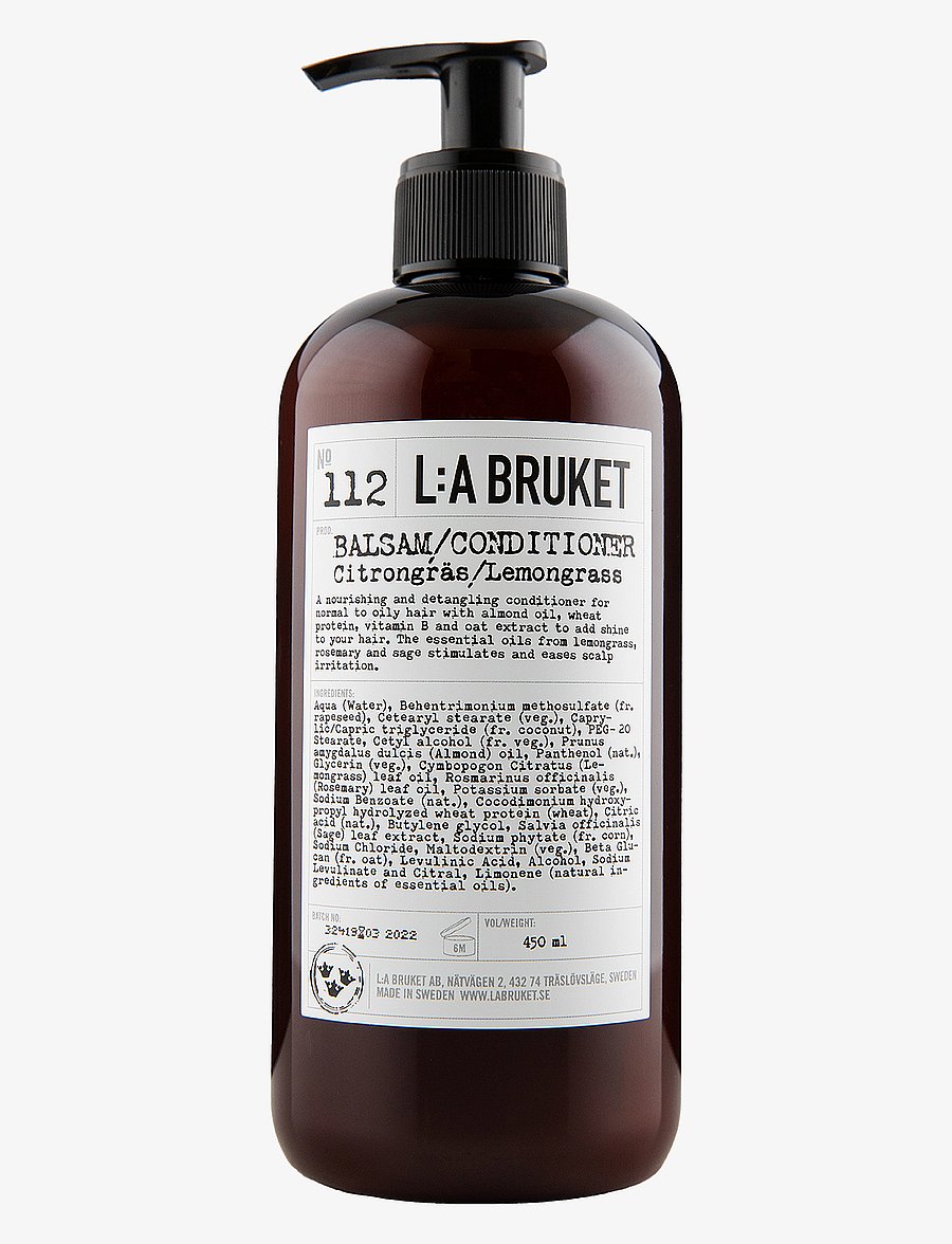 L:a Bruket - 112 Conditioner Lemongrass - palsam - clear - 0