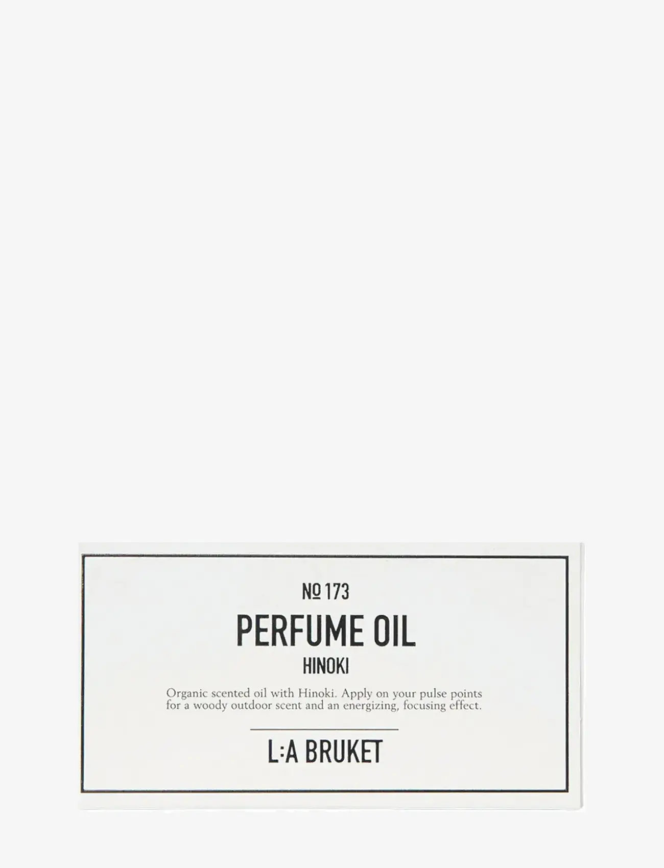 L:a Bruket 173 Perfume Oil Hinoki Vartaloöljyt