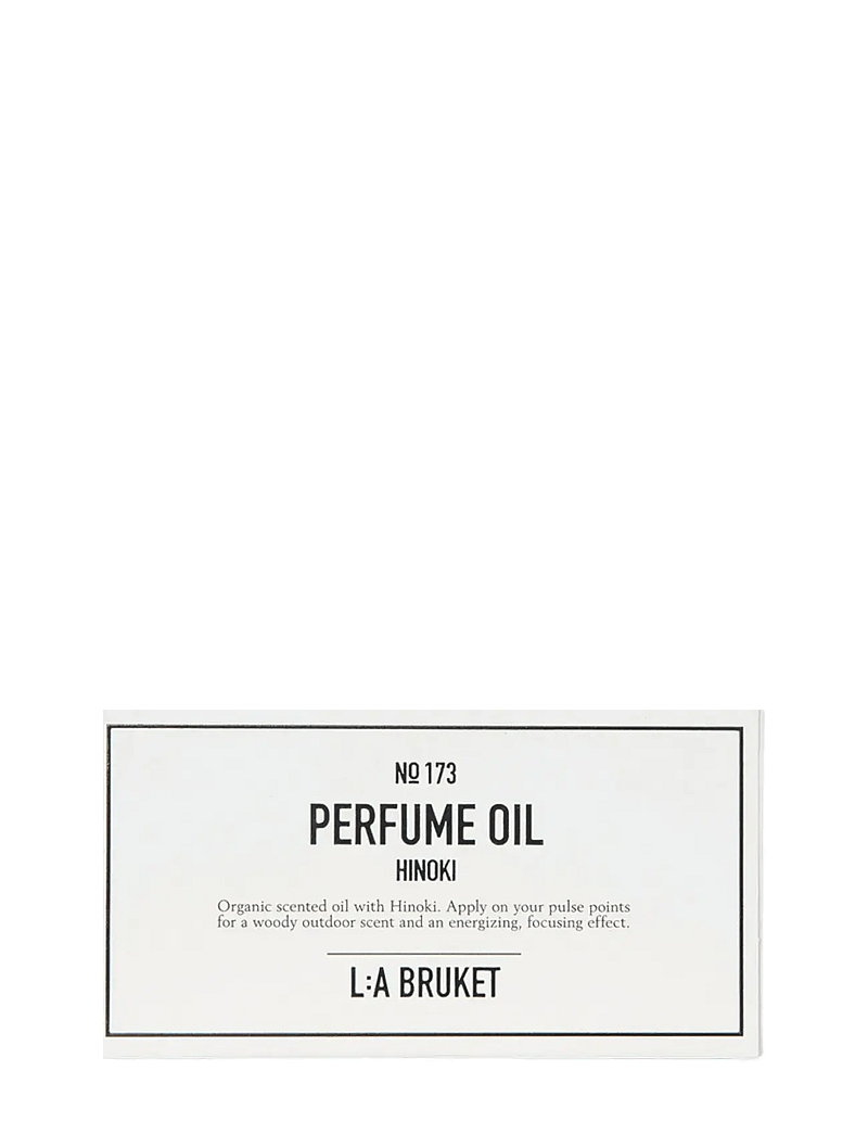 L:a Bruket 173 Perfume Oil Hinoki Vartaloöljyt - Main Image