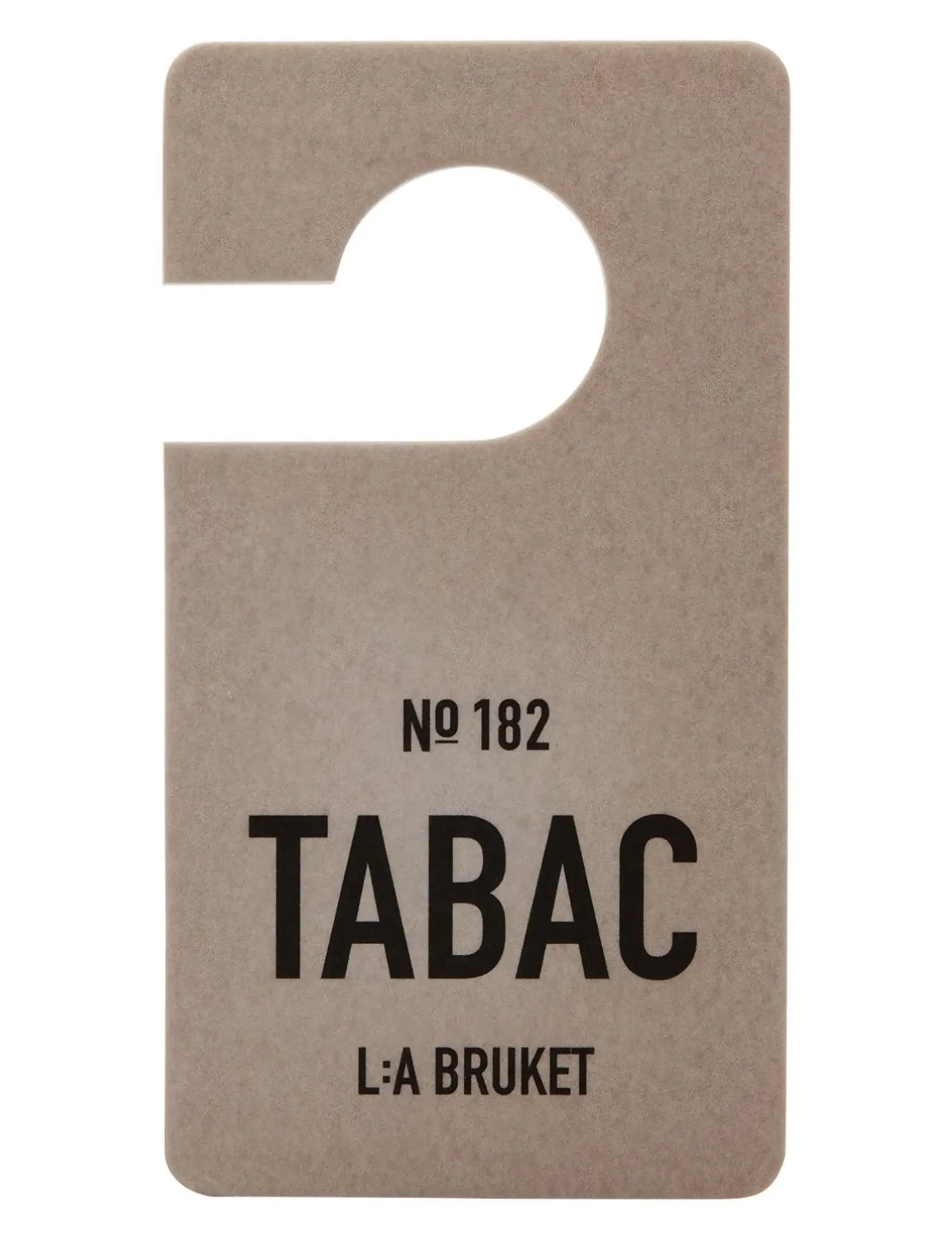 L:a Bruket 182 Fragrance Tag Tabac - L:A Bruket - CLEAR / undefined