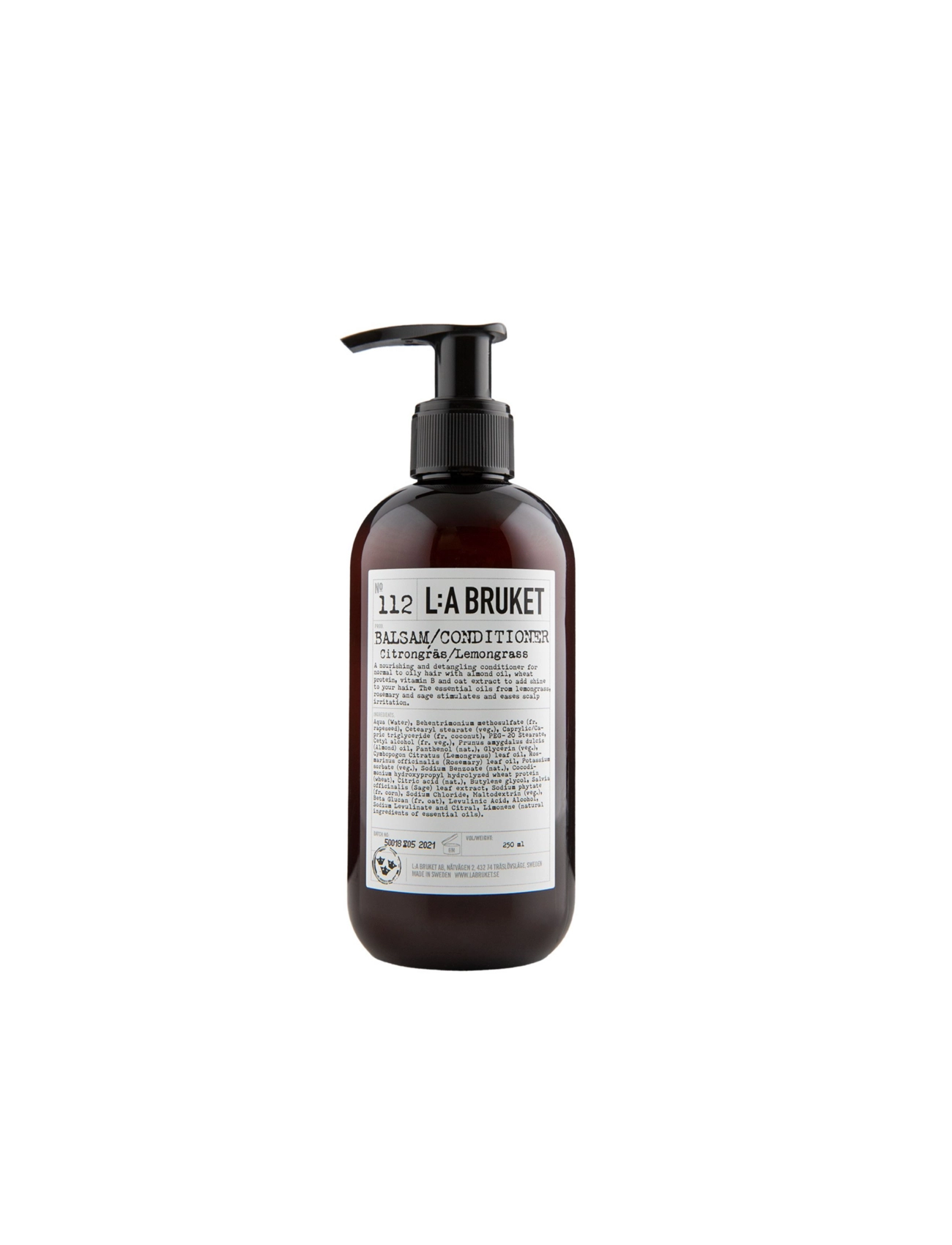 L:a Bruket 112 Conditioner Lemongrass - Kondicionieri - CLEAR / undefined