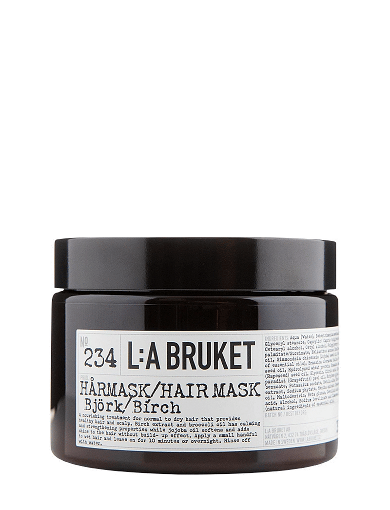 L:a Bruket - 234 Hairmask Birch - hair masks - clear - 0