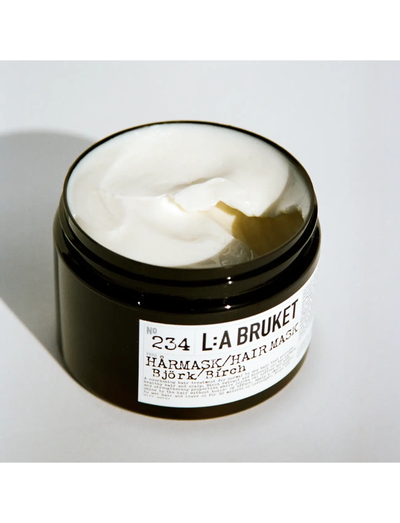 L:a Bruket - 234 Hairmask Birch - hármaskar - clear - 1
