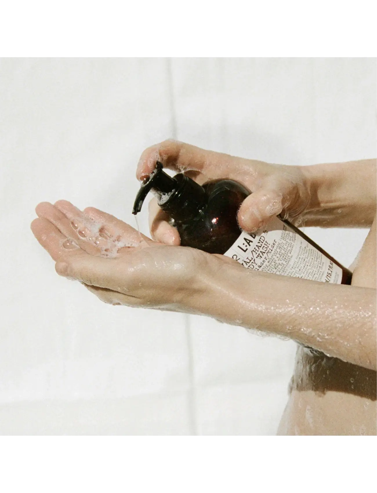 L:a Bruket - 242 Hand & Body Wash Elderflower - dušigeelid ja õlid - clear - 1