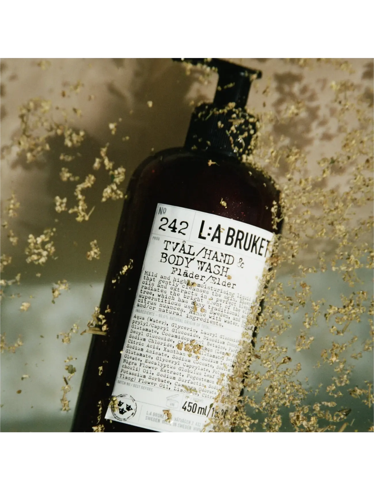 L:a Bruket - 242 Hand & Body Wash Elderflower - dušigeelid ja õlid - clear - 2
