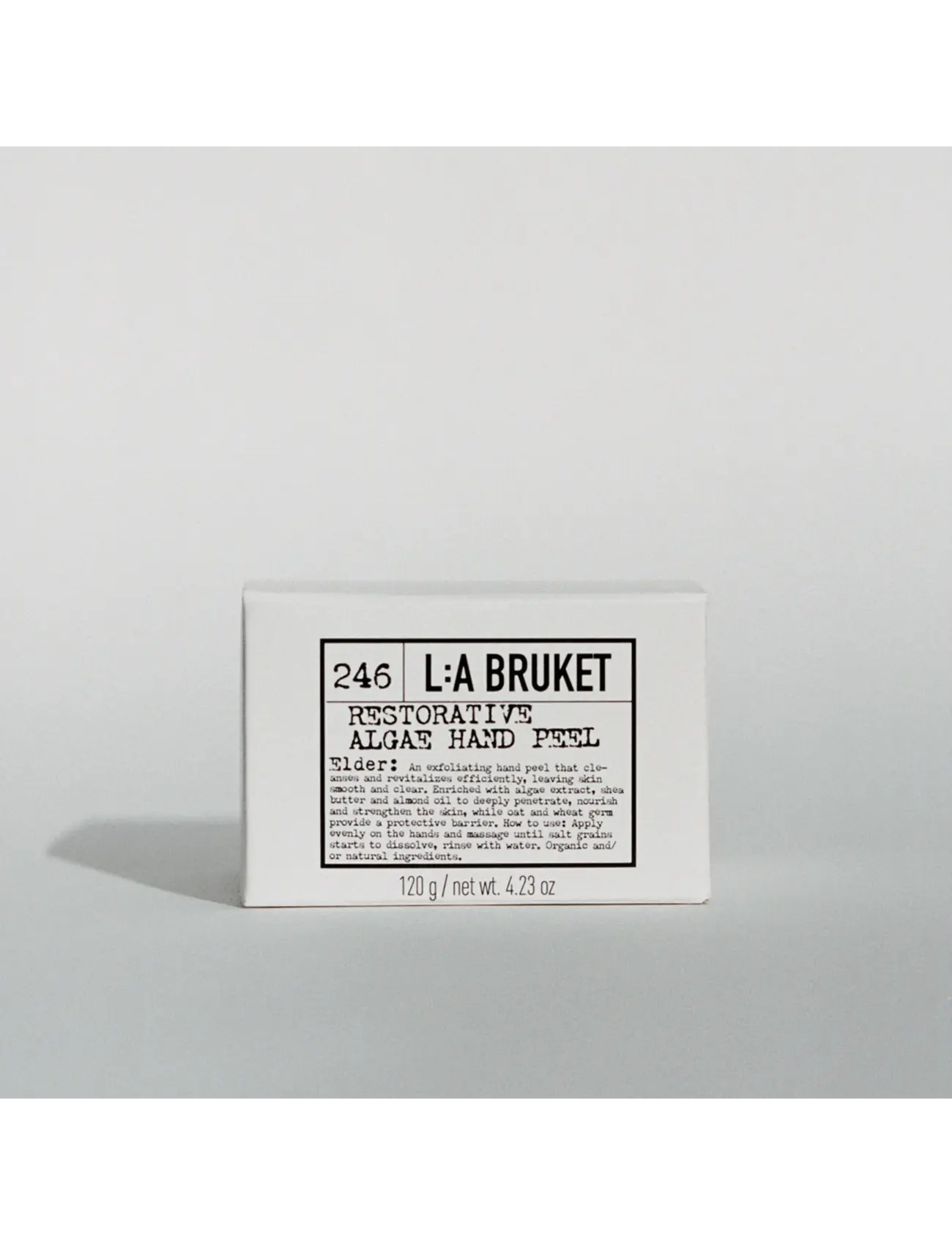 L:a Bruket - 246 Restorative Algae Hand Peeling - rankų kremai - clear - 1