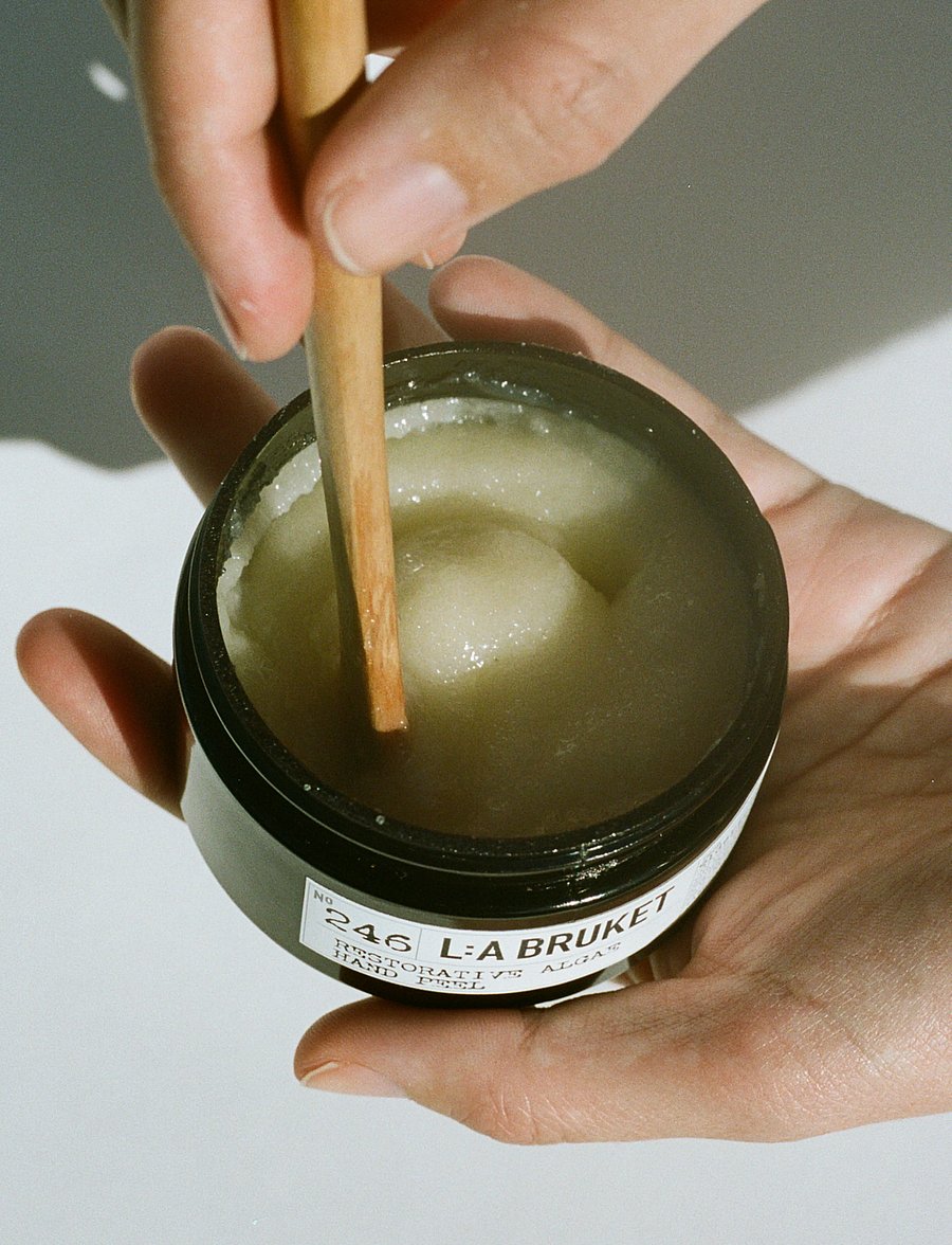 L:a Bruket - 246 Restorative Algae Hand Peeling - handkräm - clear - 0