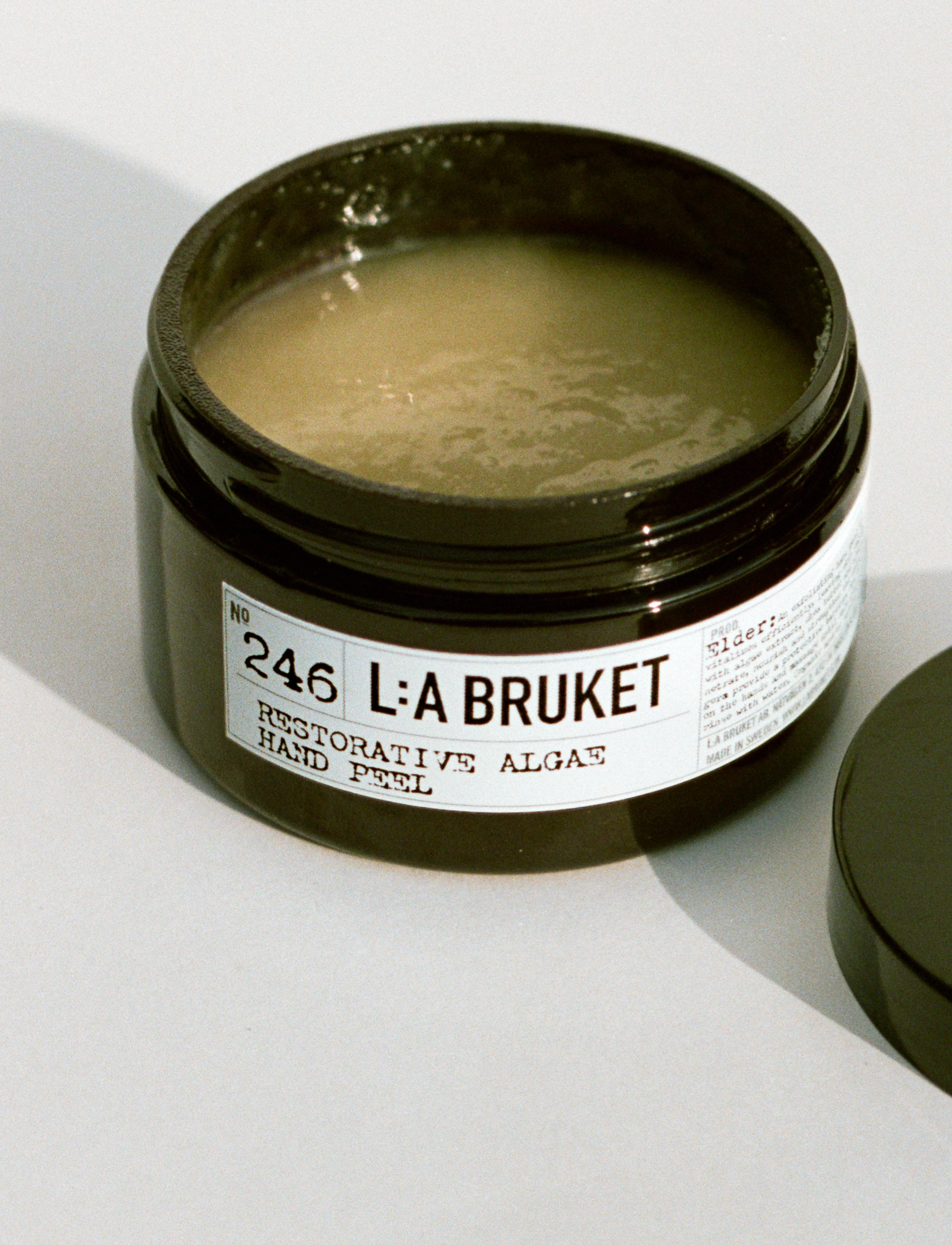 L:a Bruket - 246 Restorative Algae Hand Peeling - handkräm - clear - 3