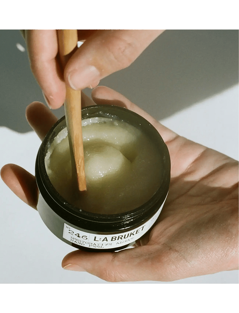 L:a Bruket - 246 Restorative Algae Hand Peeling - hand cream - clear - 3