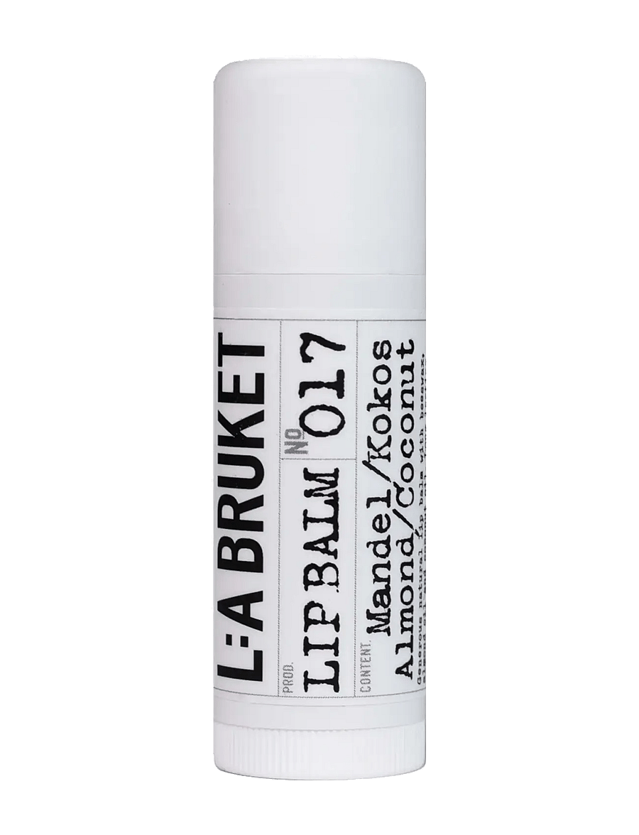 L:a Bruket - 017 Lip Balm Almond/Coconut - läppbalsam - clear - 0