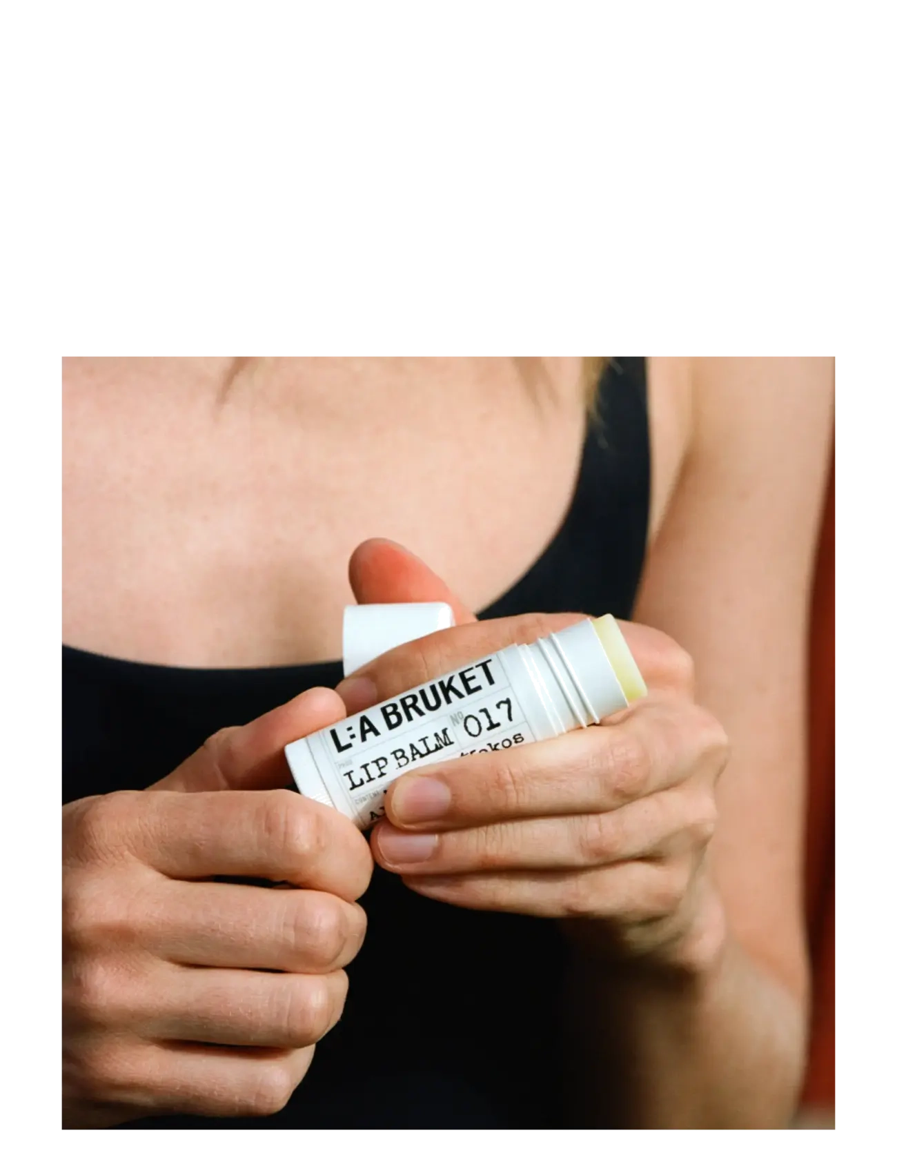 L:a Bruket - 017 Lip Balm Almond/Coconut - clear - 3