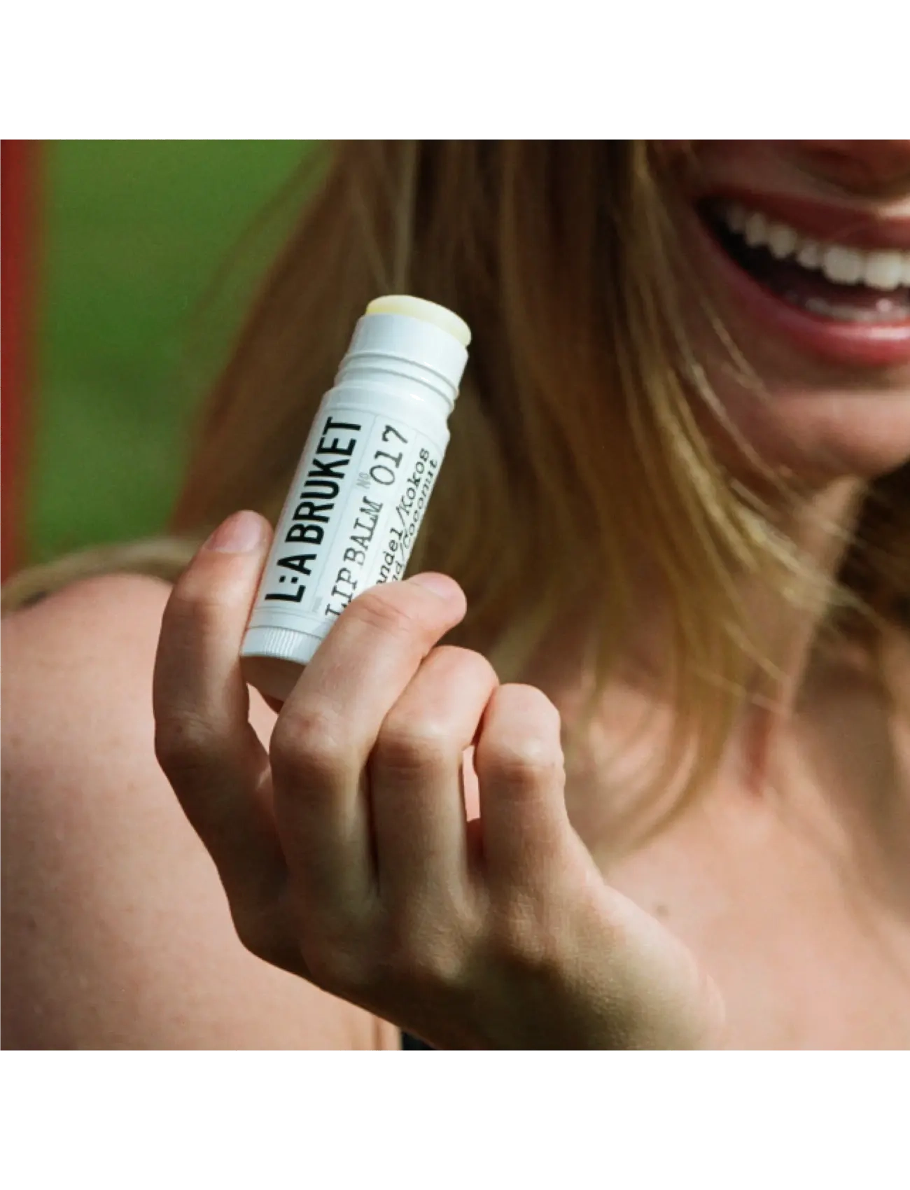 L:a Bruket - 017 Lip Balm Almond/Coconut - clear - 4