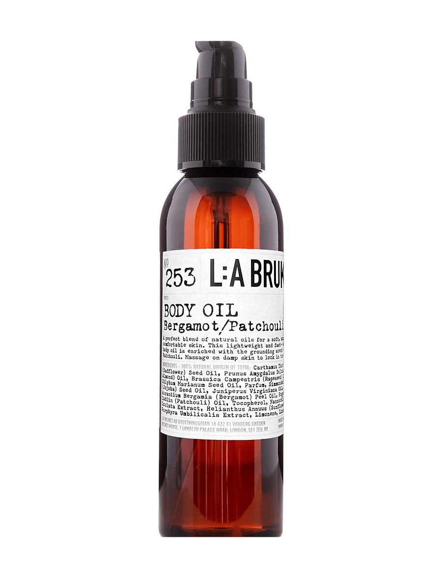 L:a Bruket - 253 Elemental Body oil Bergamot/Patchouli - kropsolier - clear - 0