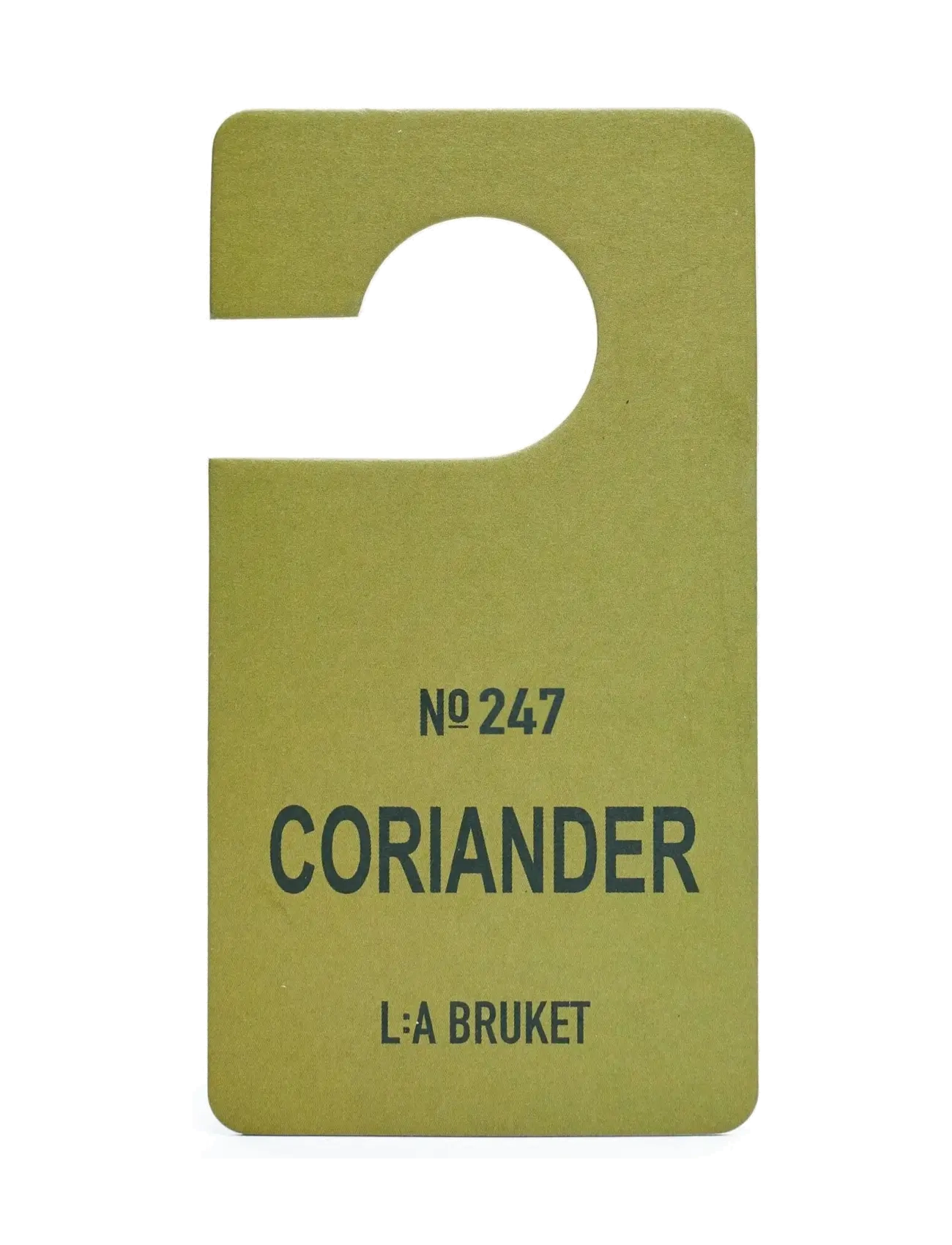 L:a Bruket 247 Fragrance Tag Coriander, 1 pcs, Nude, Hjem > Duftspredere, Dame