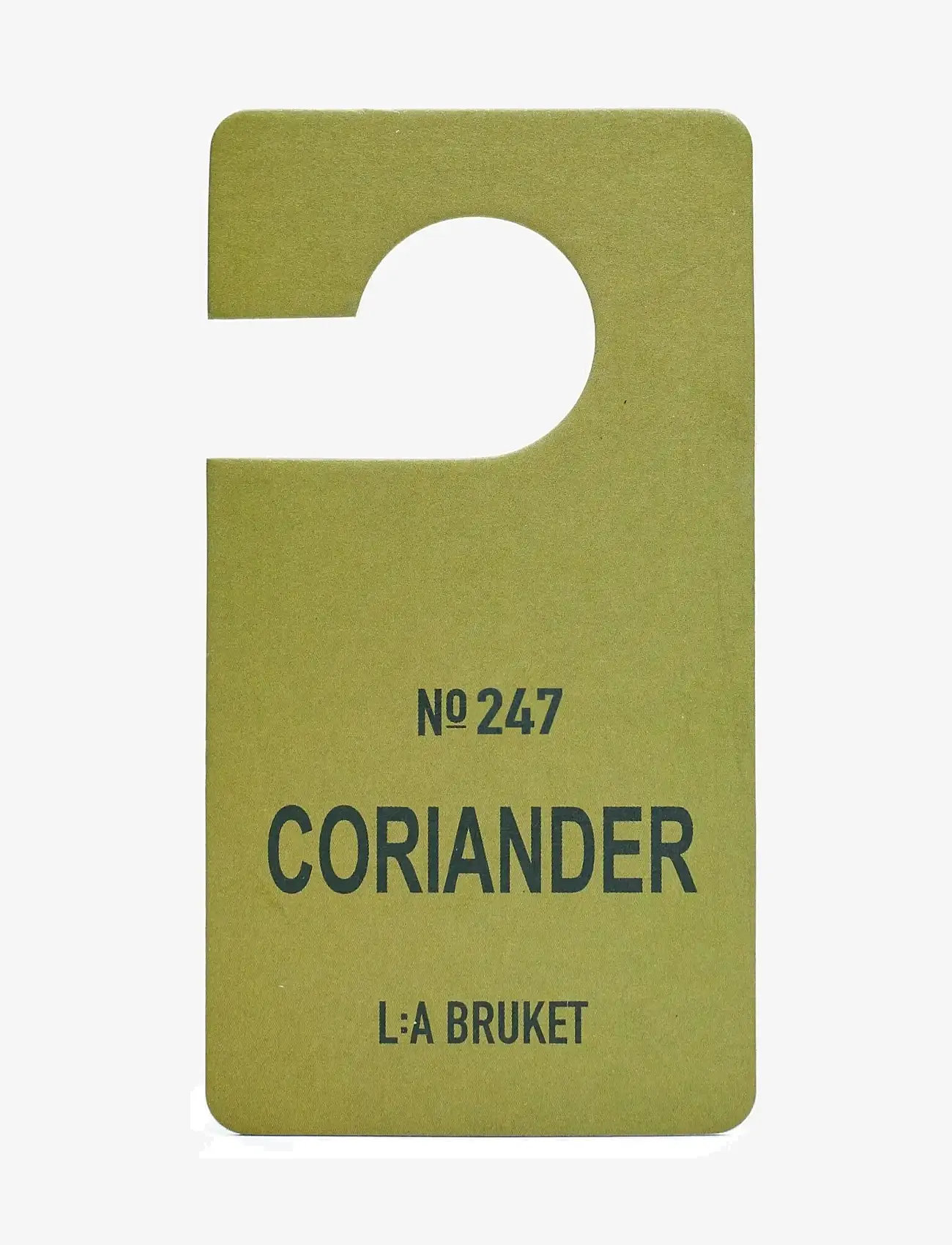 L:a Bruket - 247 Fragrance Tag Coriander - clear - 0