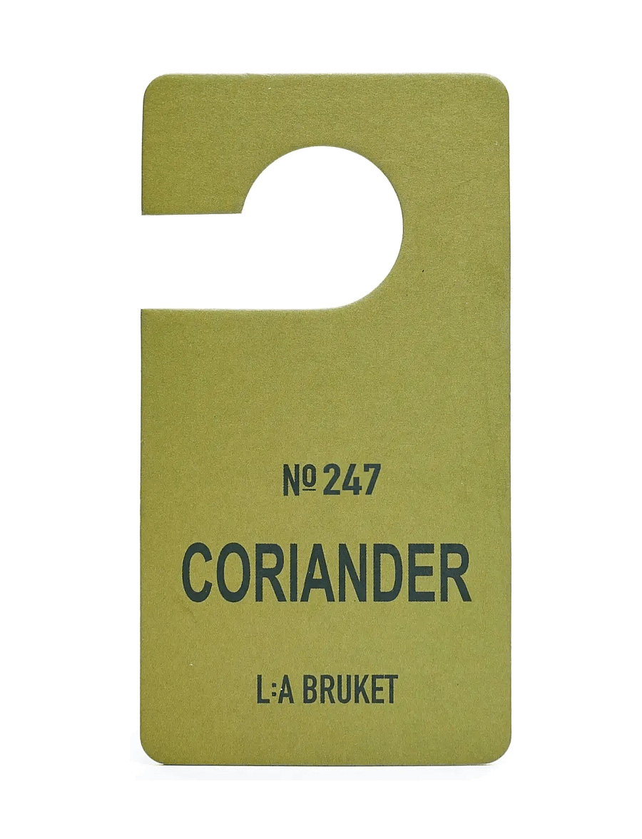 L:a Bruket - 247 Fragrance Tag Coriander - alla 20 € - clear - 0