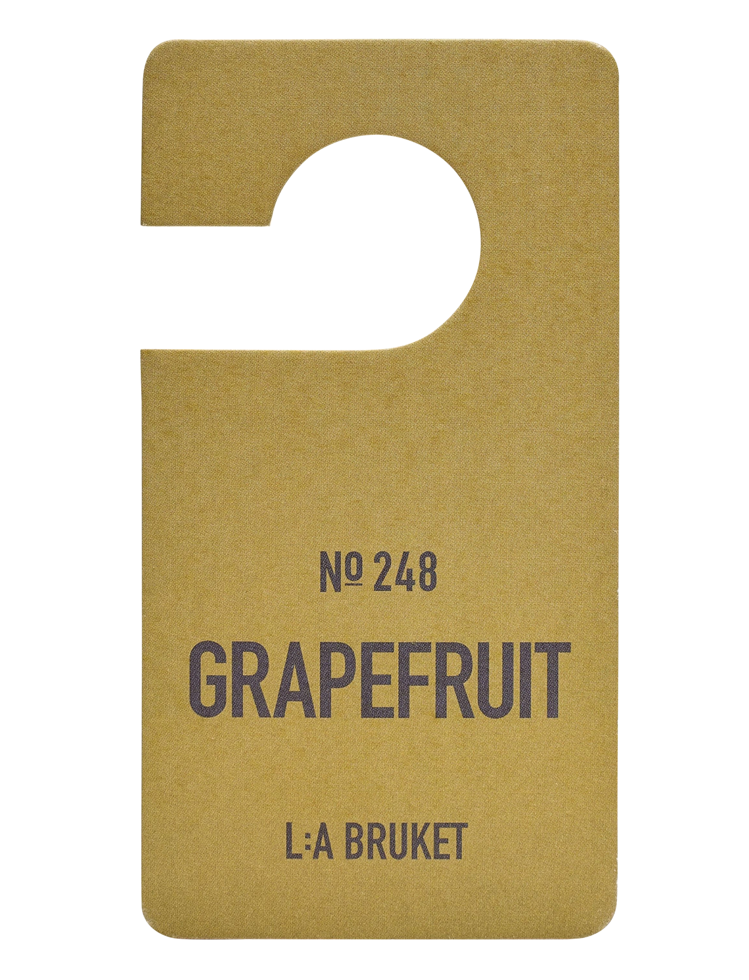 L:a Bruket 248 Fragrance Tag Grapefruit - Nordiske mærker - CLEAR / undefined