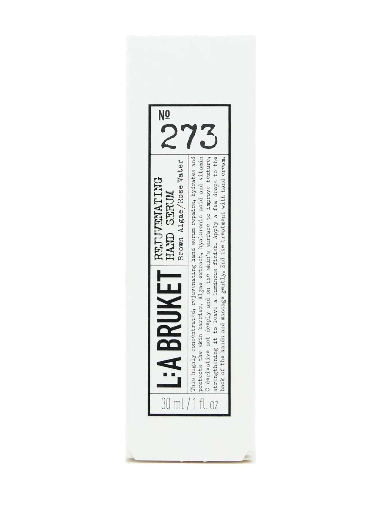 L:a Bruket - 273 Rejuvenating Hand Serum 30ml - clear - 1