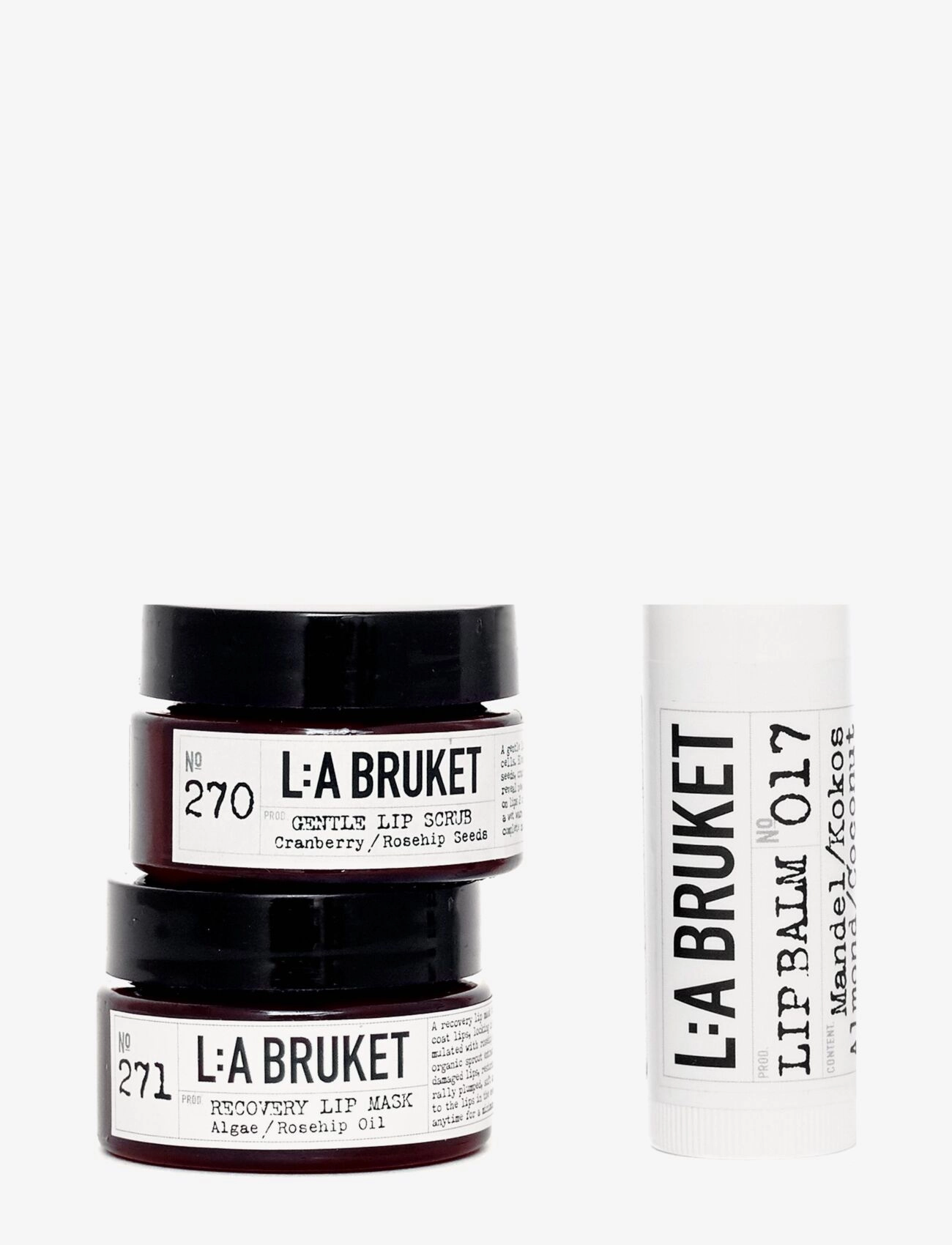 L:a Bruket - 272 Lip Restore Kit - clear - 1
