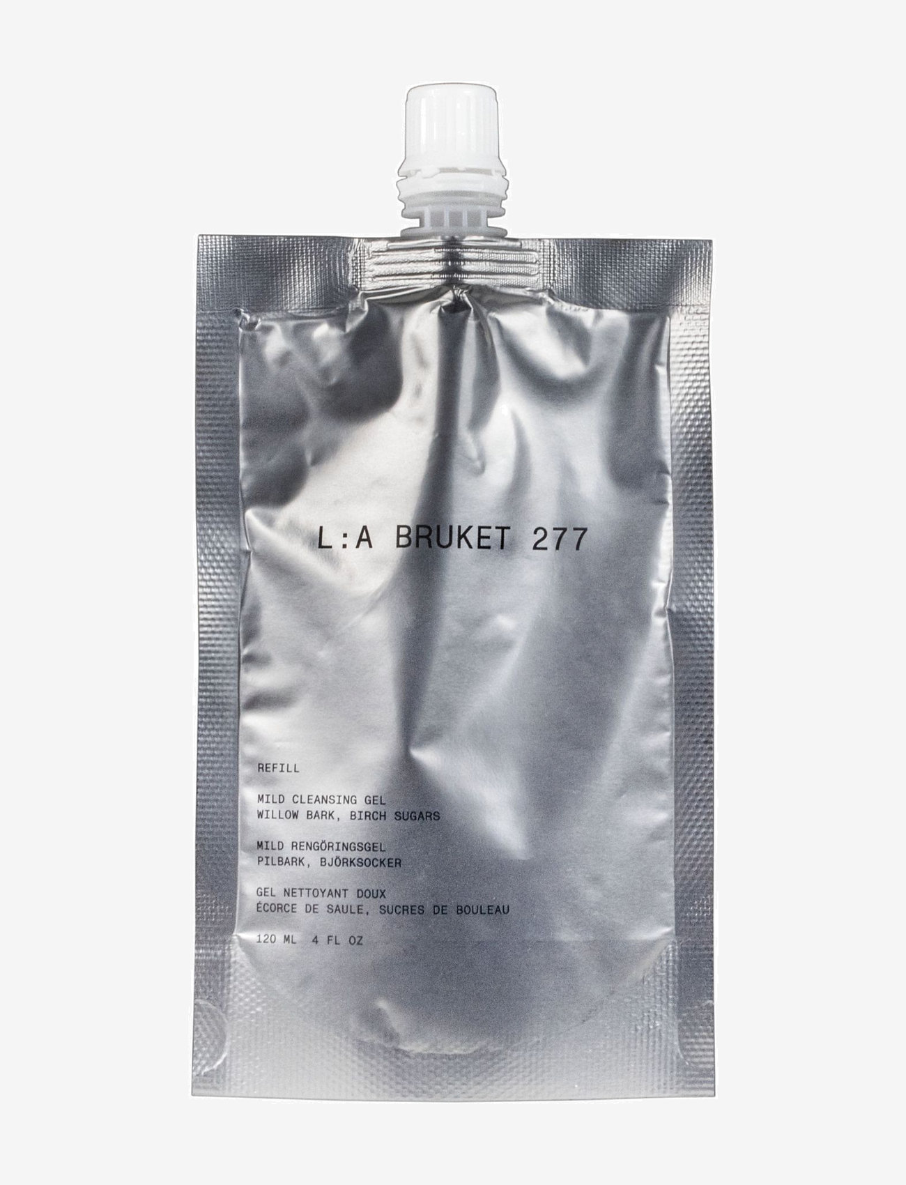 L:a Bruket - 277 Refill Mild Cleansing Gel - rengöringsgel - clear - 1