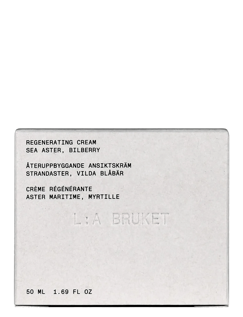 L:a Bruket - 282 Regenerating Cream - päevakreemid - clear - 1