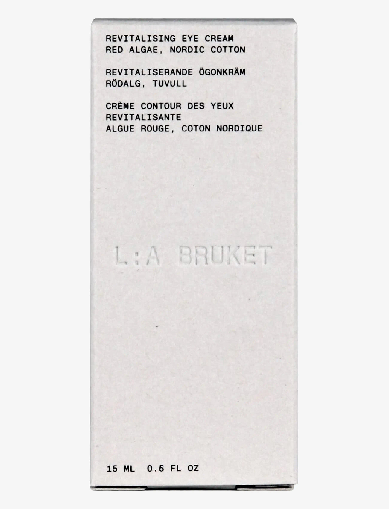 L:a Bruket - 280 Revitalizing Eye Cream - eye cream - clear - 1