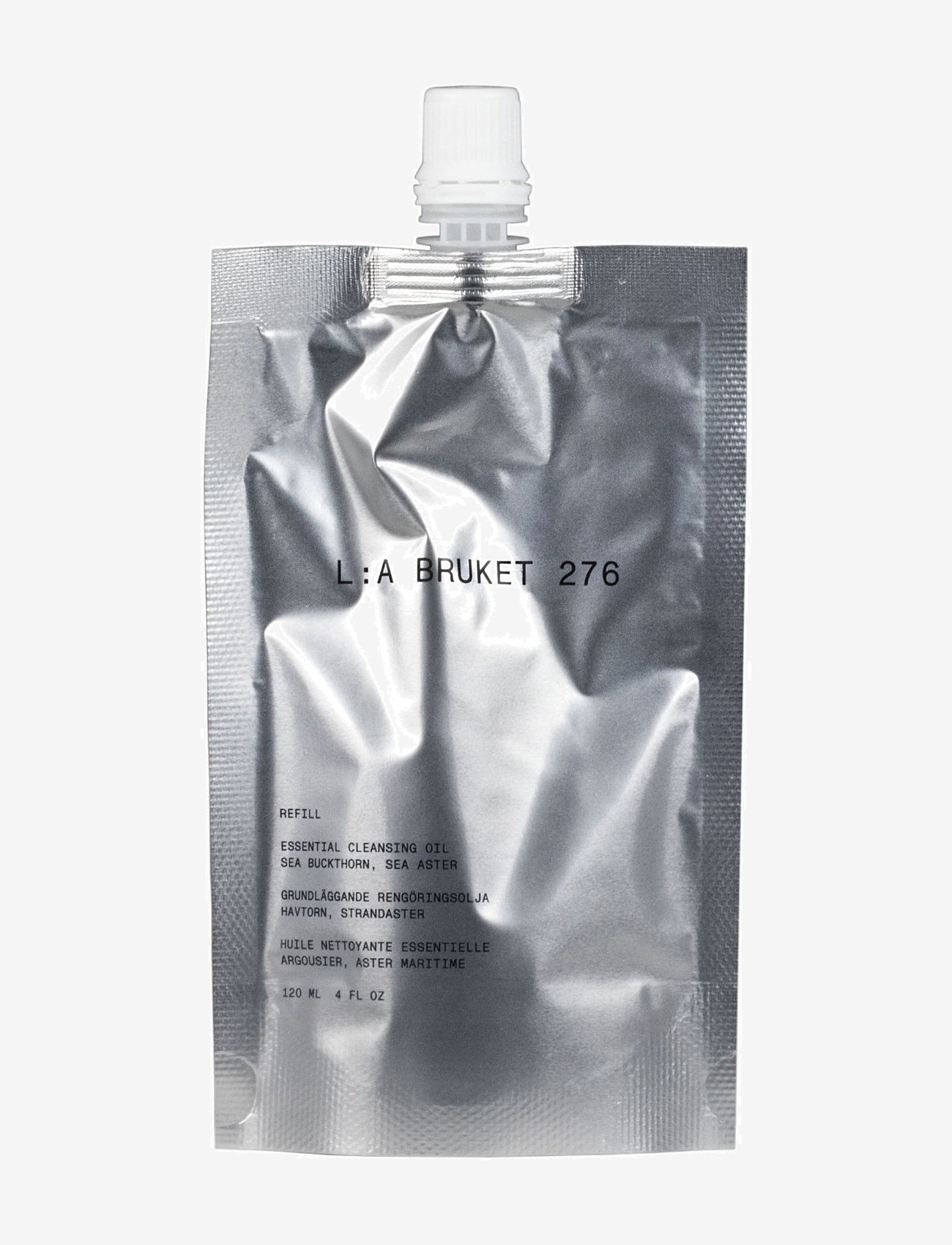 L:a Bruket - 276 Refill Essential Cleansing Oil - valomosios putos - clear - 0