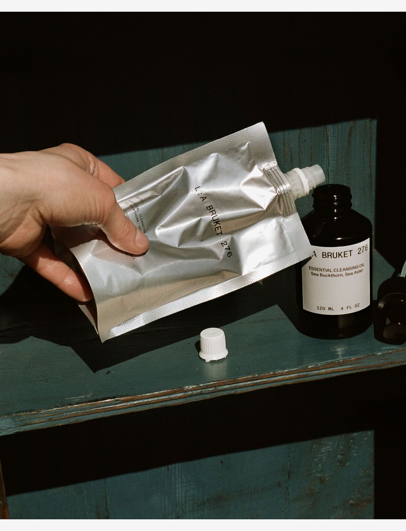 L:a Bruket - 276 Refill Essential Cleansing Oil - valomosios putos - clear - 1