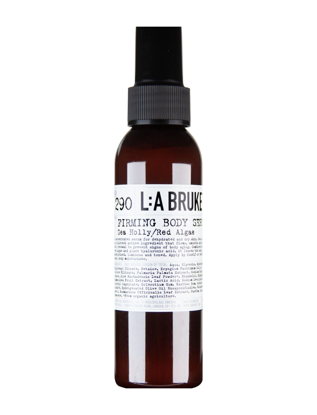 L:a Bruket 290 Firming Body Serum, Body Vinegar & Dressing Bottless, Nude, Str: 120 ml