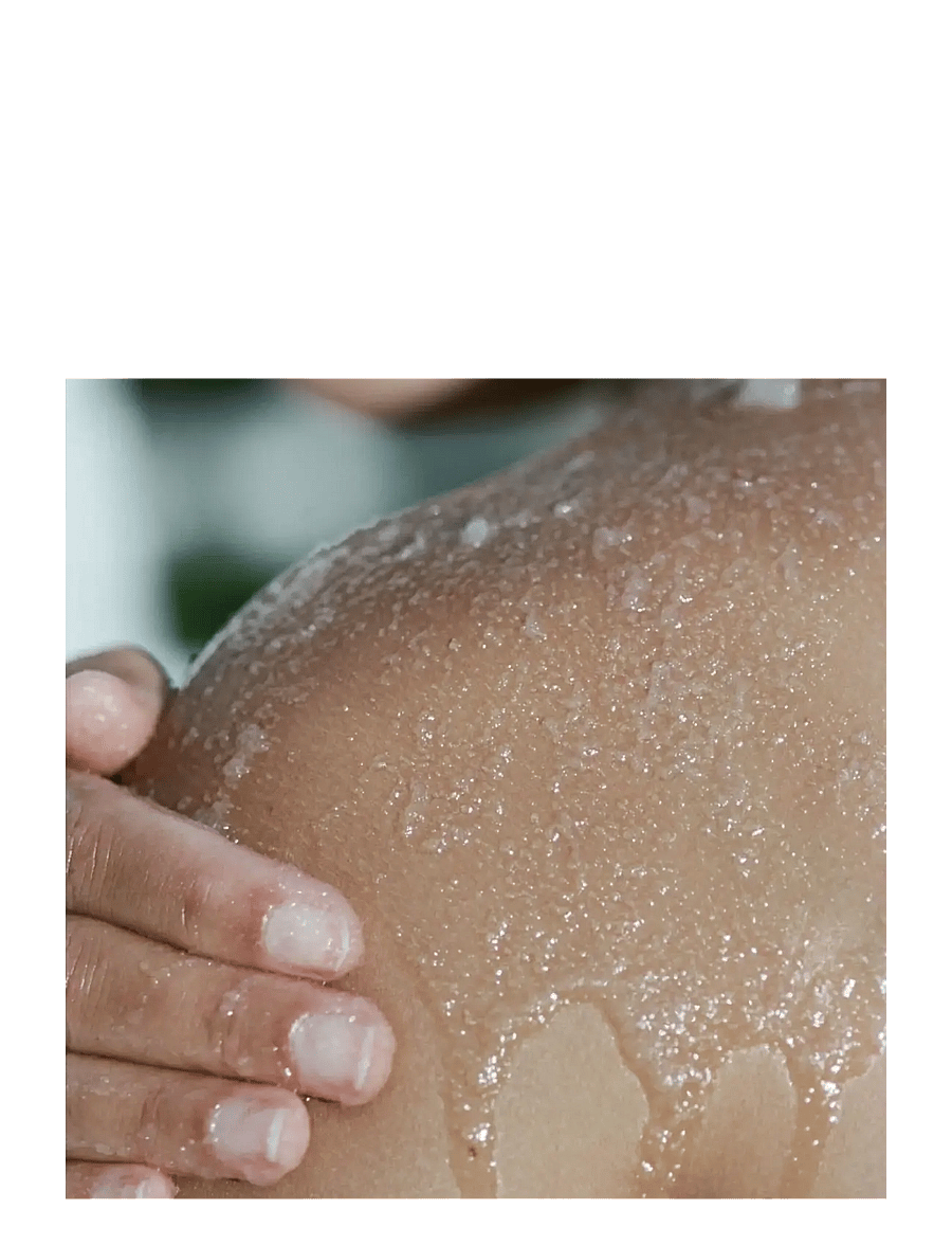 L:a Bruket - 296 Sea Salt Scrub Bergamot/Patchouli - skrub & exfoliering - krop - clear - 4