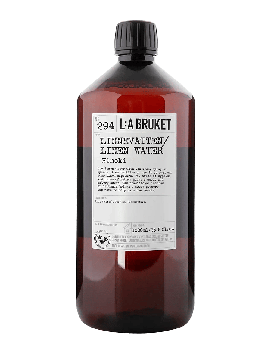 L:a Bruket - 294 Linen Water Hinoki - tuoksusuihke - clear - 0