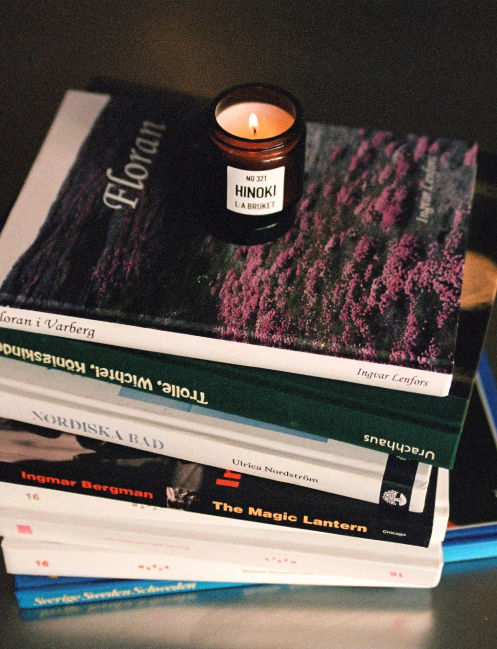 L:a Bruket - 255 Candle Hinoki Small - mellem 200-500 kr - clear - 0