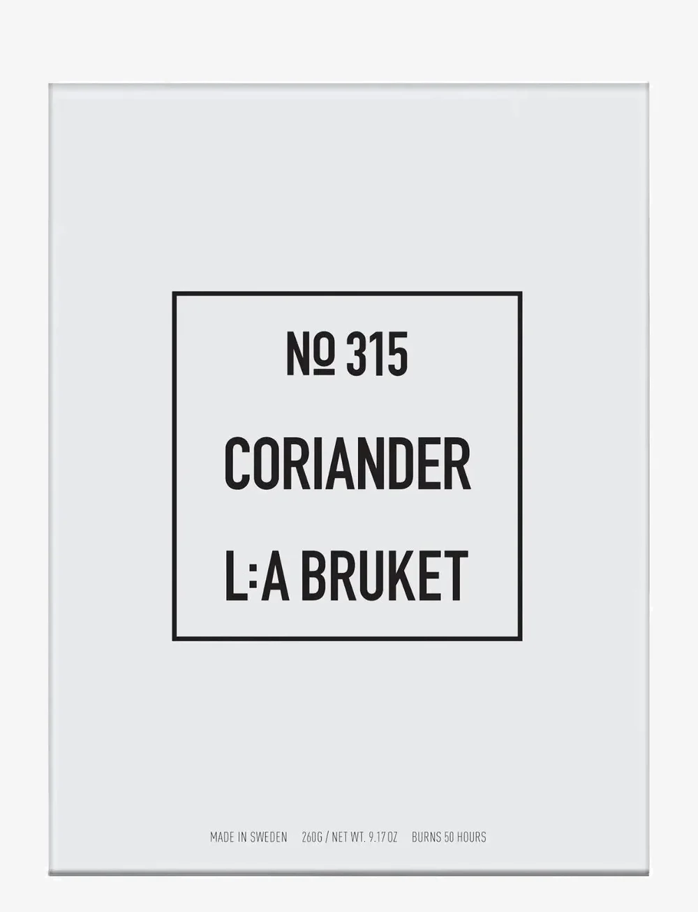 L:a Bruket - 152 Candle Coriander - mellem 200-500 kr - clear - 1