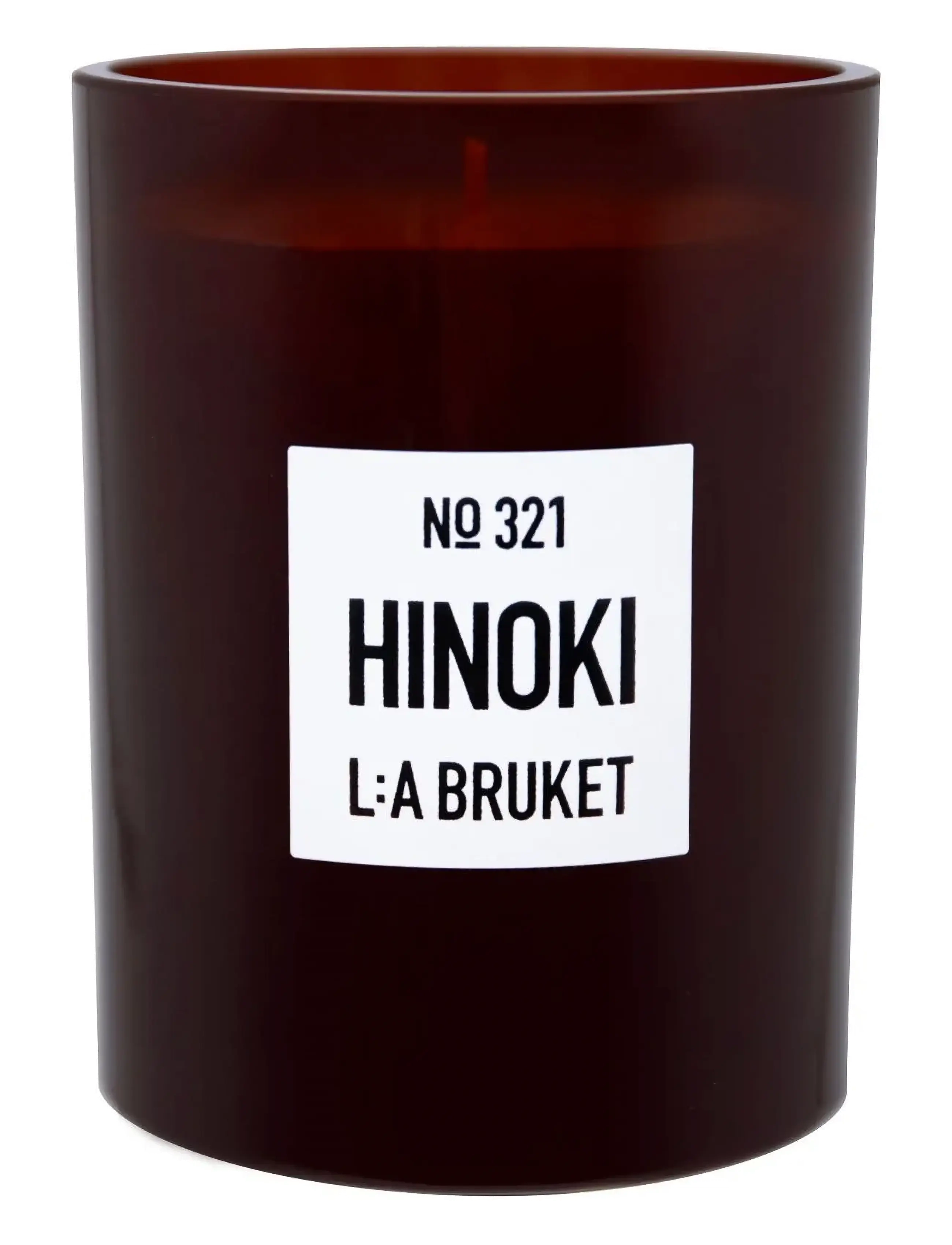 L:a Bruket 255 Candle Hinoki - Kampaania - CLEAR / undefined