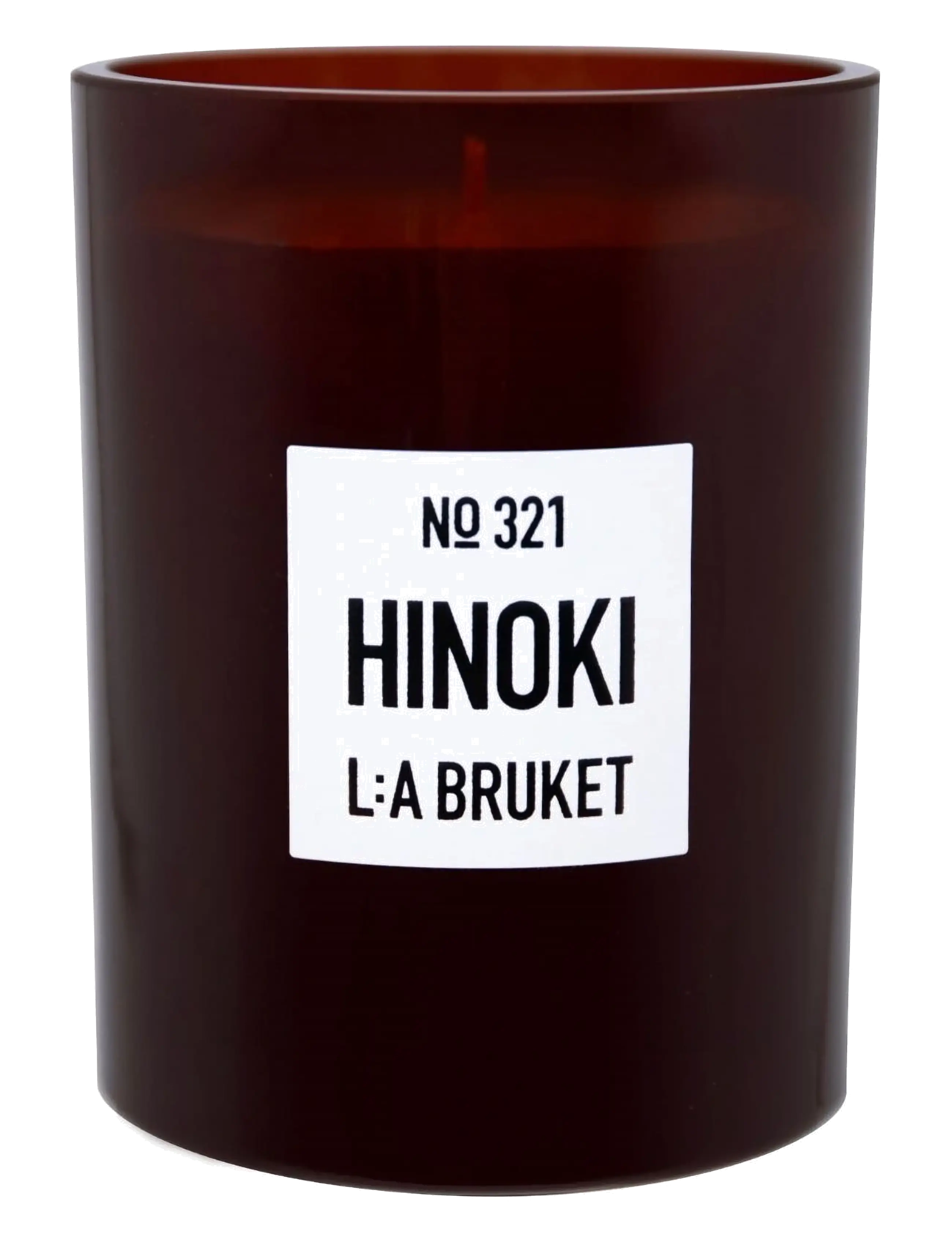 L:a Bruket 255 Candle Hinoki - L:A Bruket - CLEAR / undefined