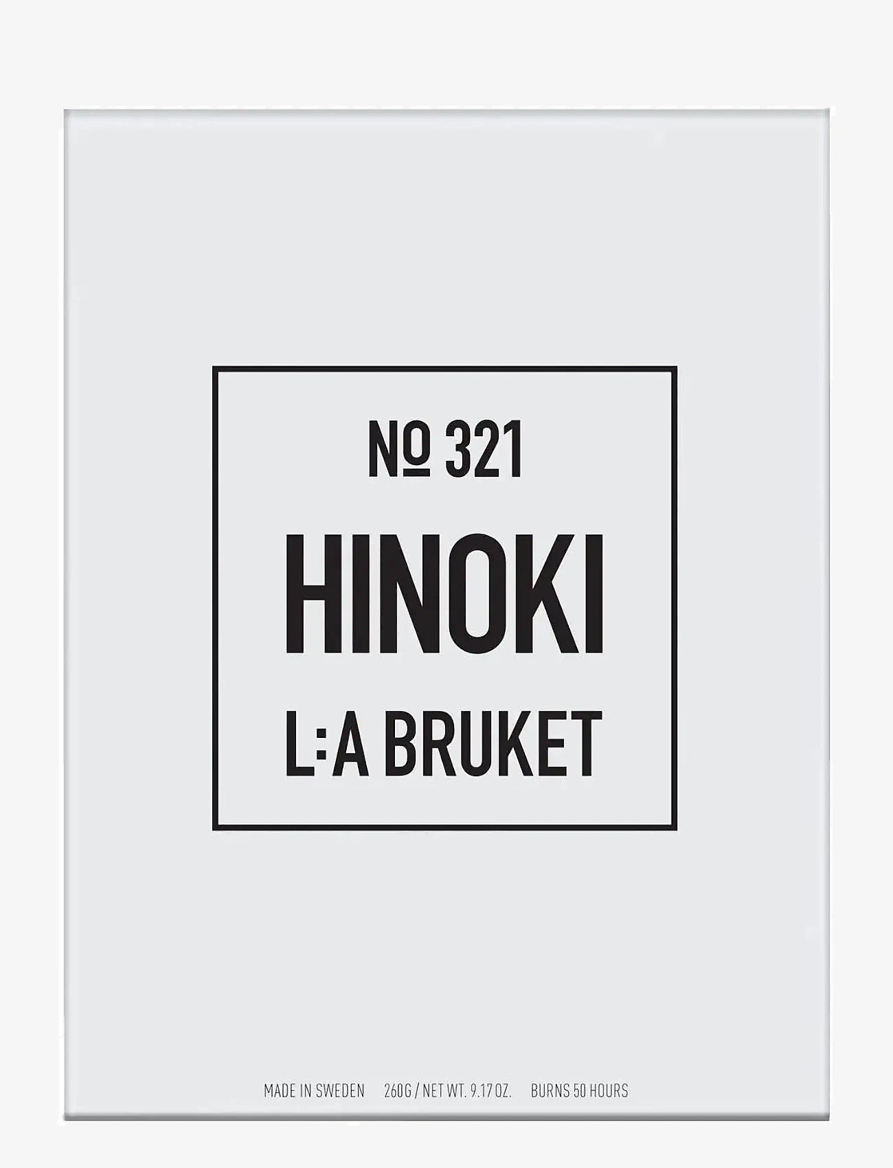 L:a Bruket - 255 Candle Hinoki - Över 500 kr - clear - 1