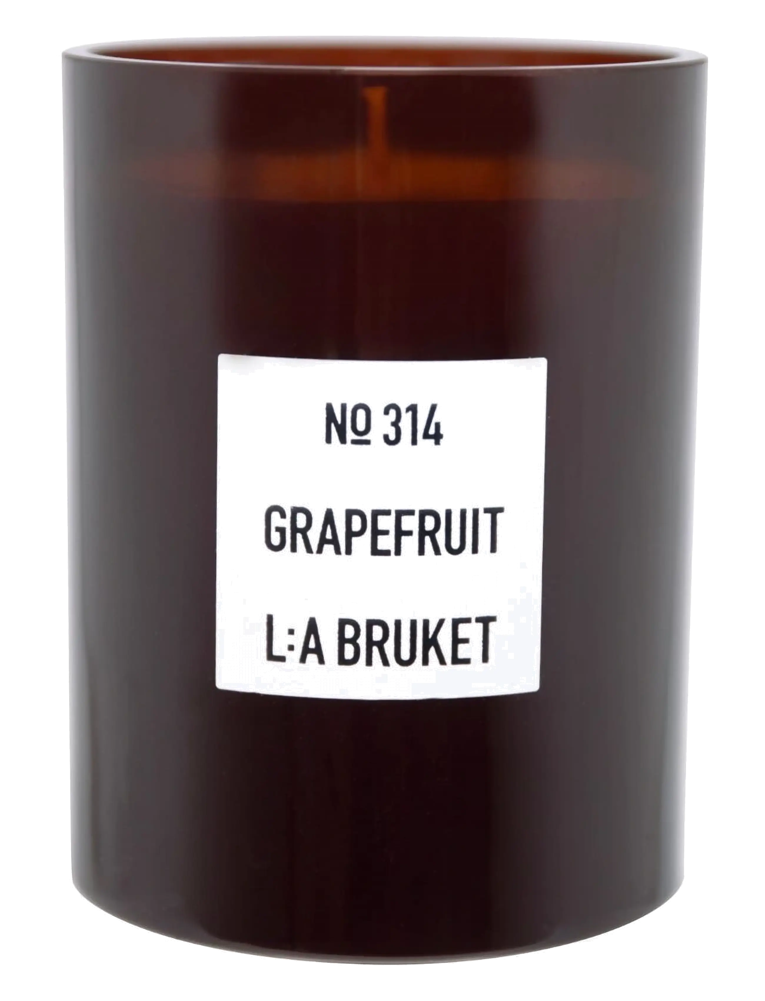 L:a Bruket 151 Candle Grapefruit, Scented Candles, Nude, Str: 260 g