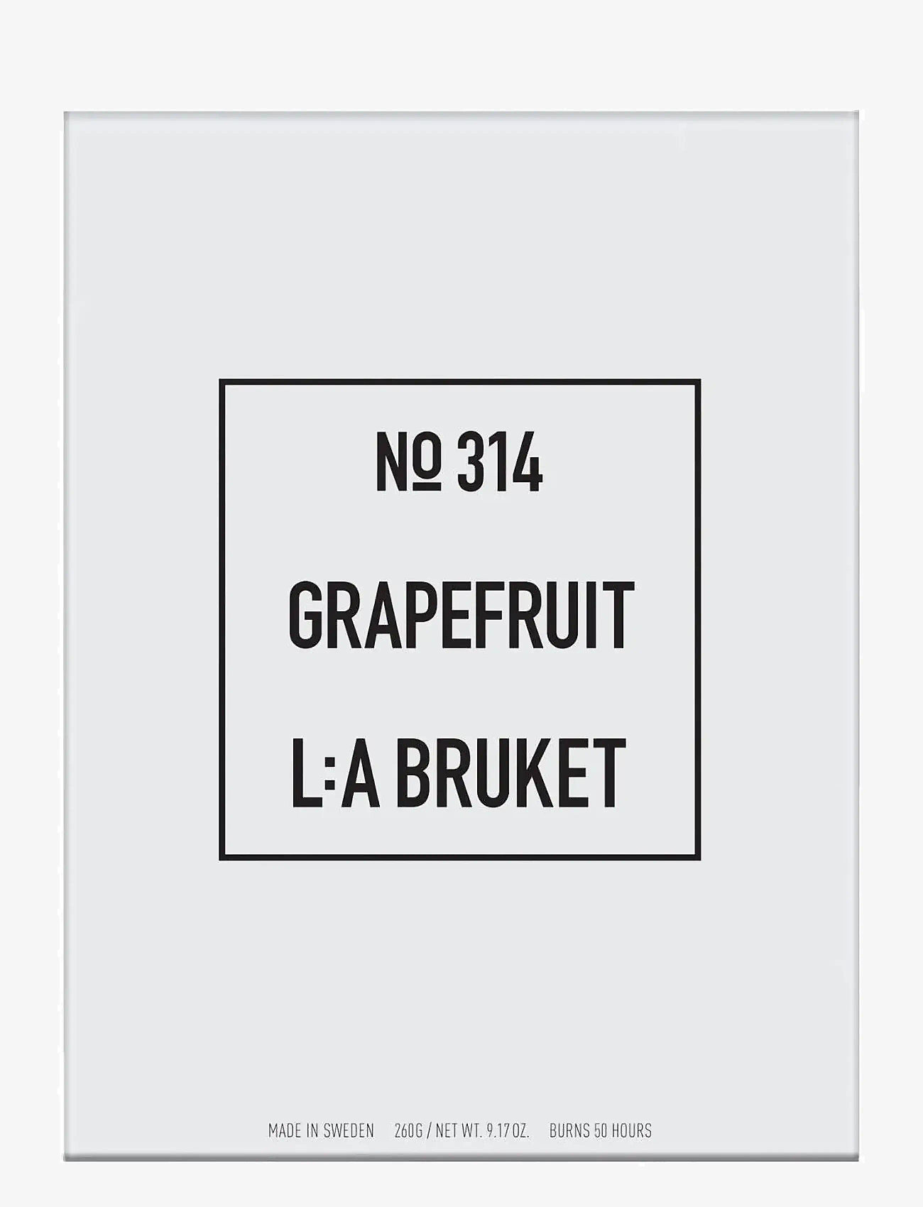 L:a Bruket - 151 Candle Grapefruit - clear - 1